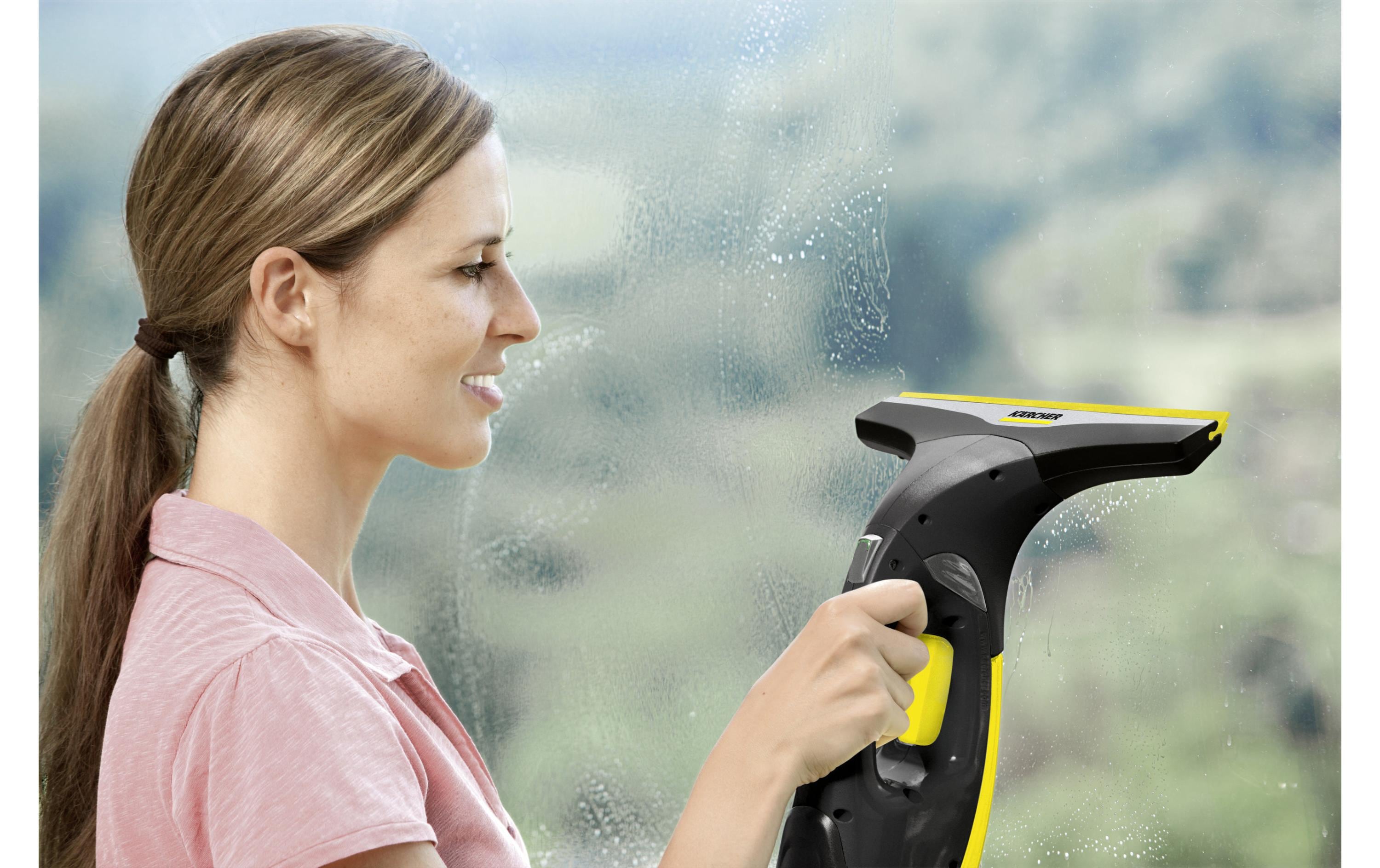 Kärcher Fenstersauger WV 2 Premium Gelb/Schwarz