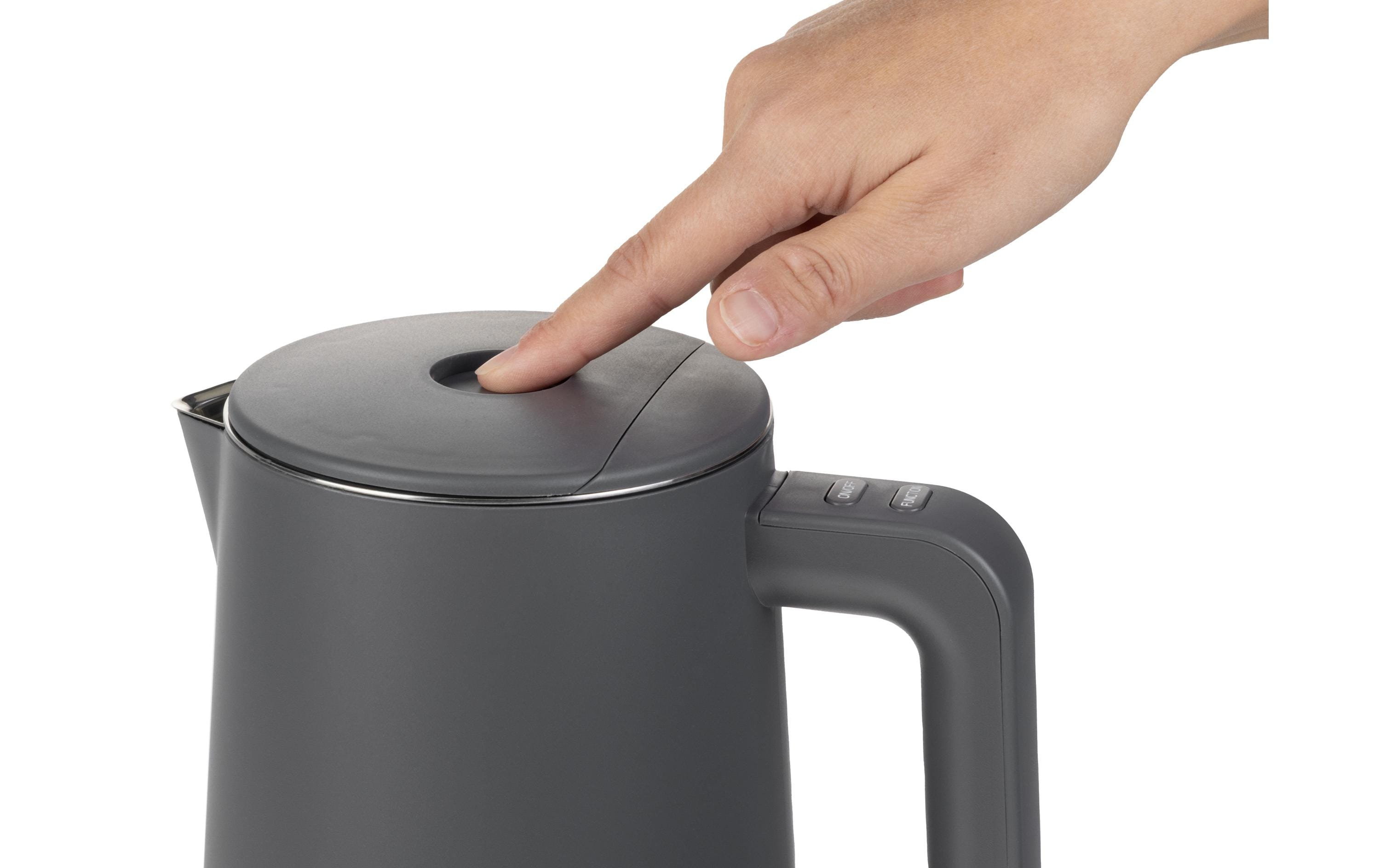 FURBER Wasserkocher Veloce, 1.5 L, Grau