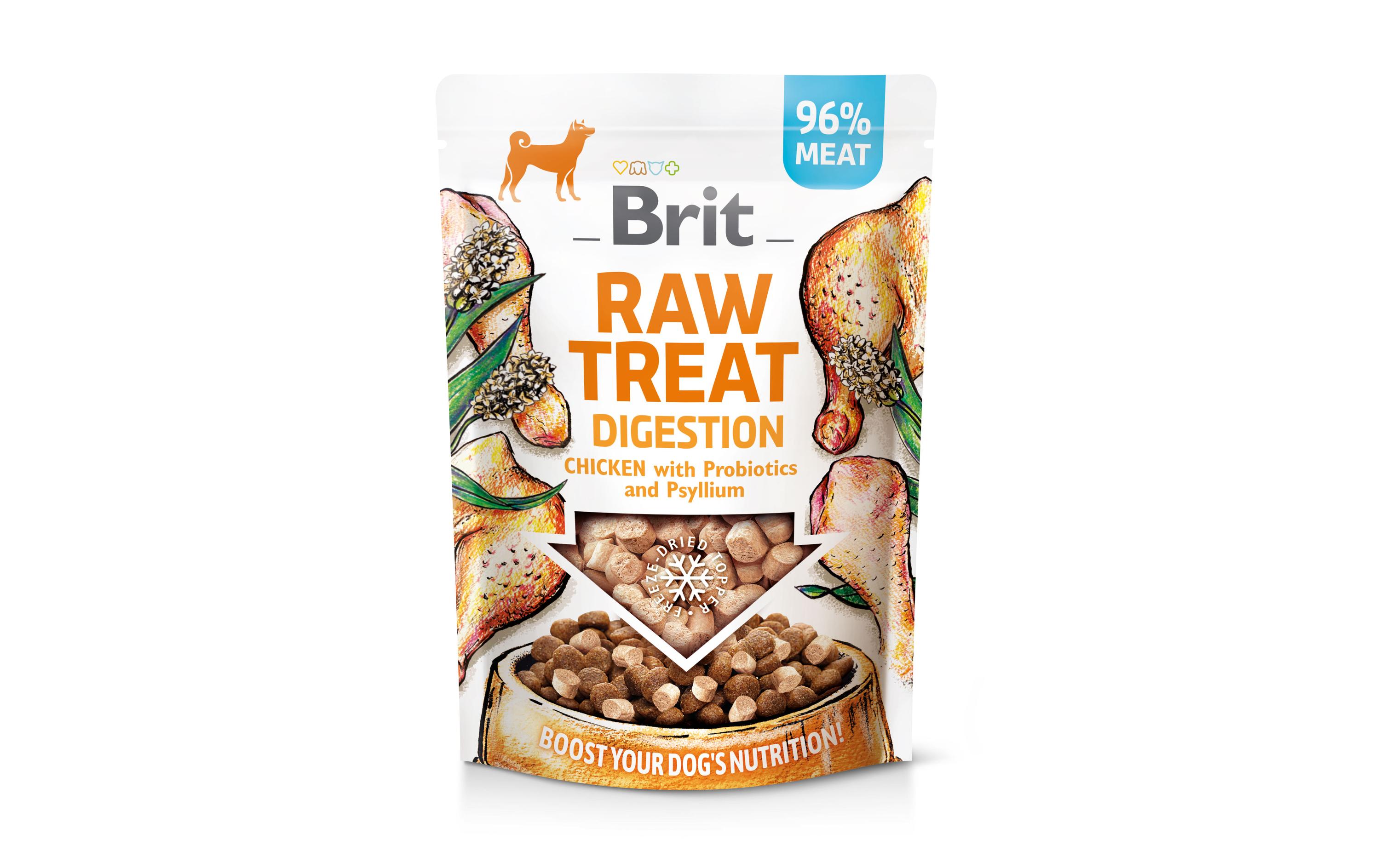 Brit Leckerli Raw Treat Huhn, 40 g