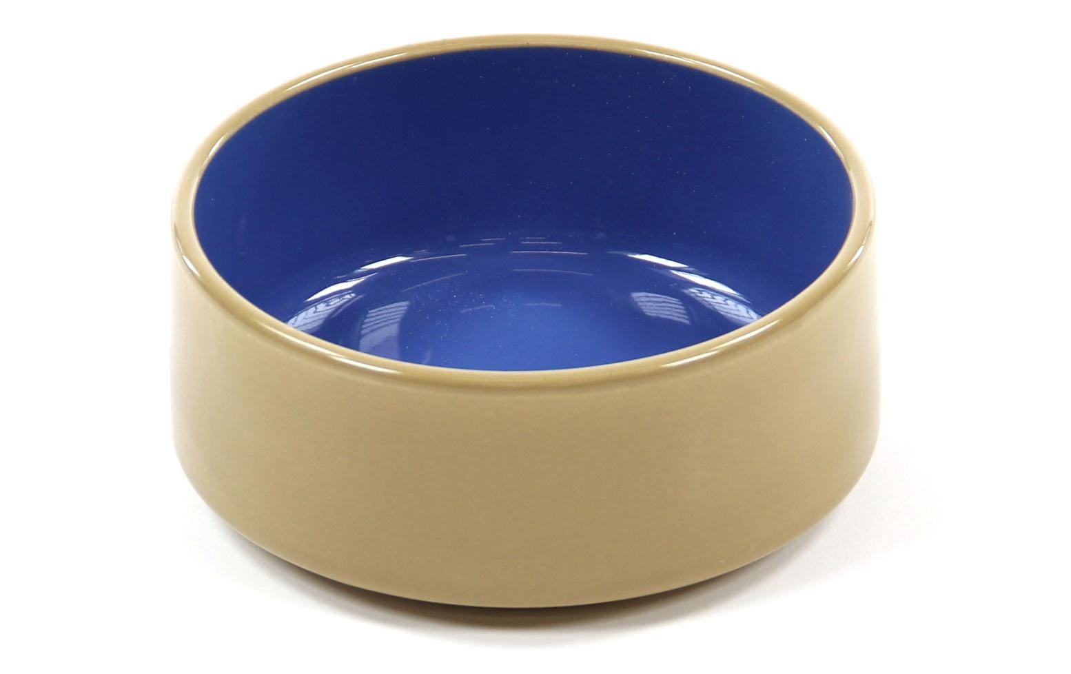 SwissPet Keramiknapf Ø 13 cm, 500 ml, Blau/Beige SwissPet Keramiknapf Ø 13 cm, 500 ml, Blau/Beige