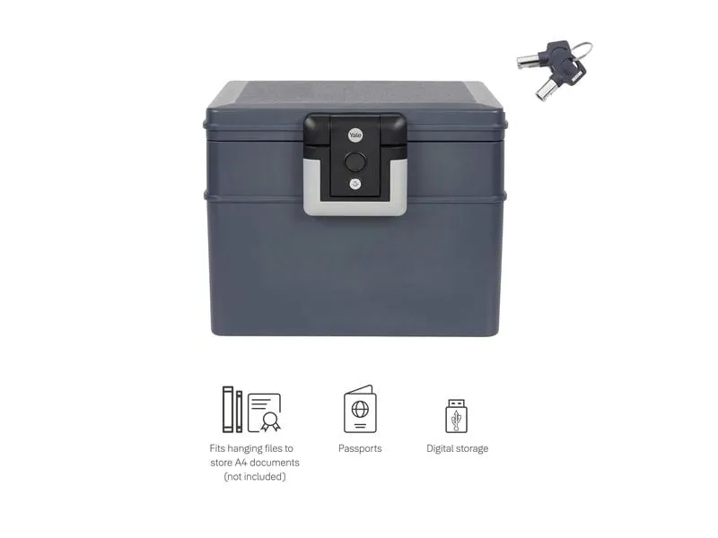 Yale Feuer- & Wasserschutz-Kassette, L 16.5 l Yale Feuer- & Wasserschutz-Kassette, L 16.5 l