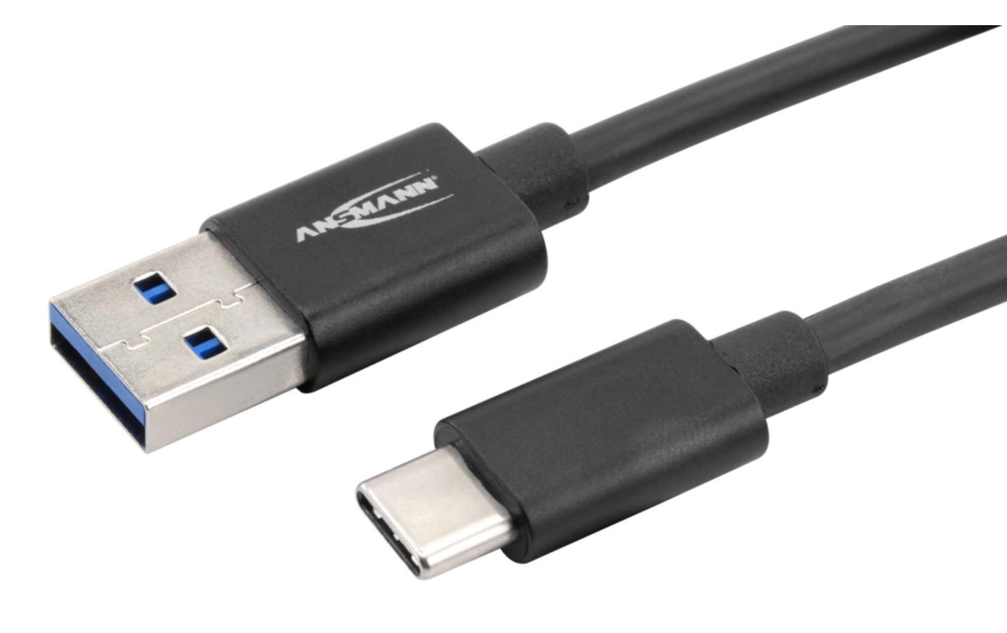 Ansmann USB 3.0-Kabel 1700-0080 USB A - USB C 1.2 m