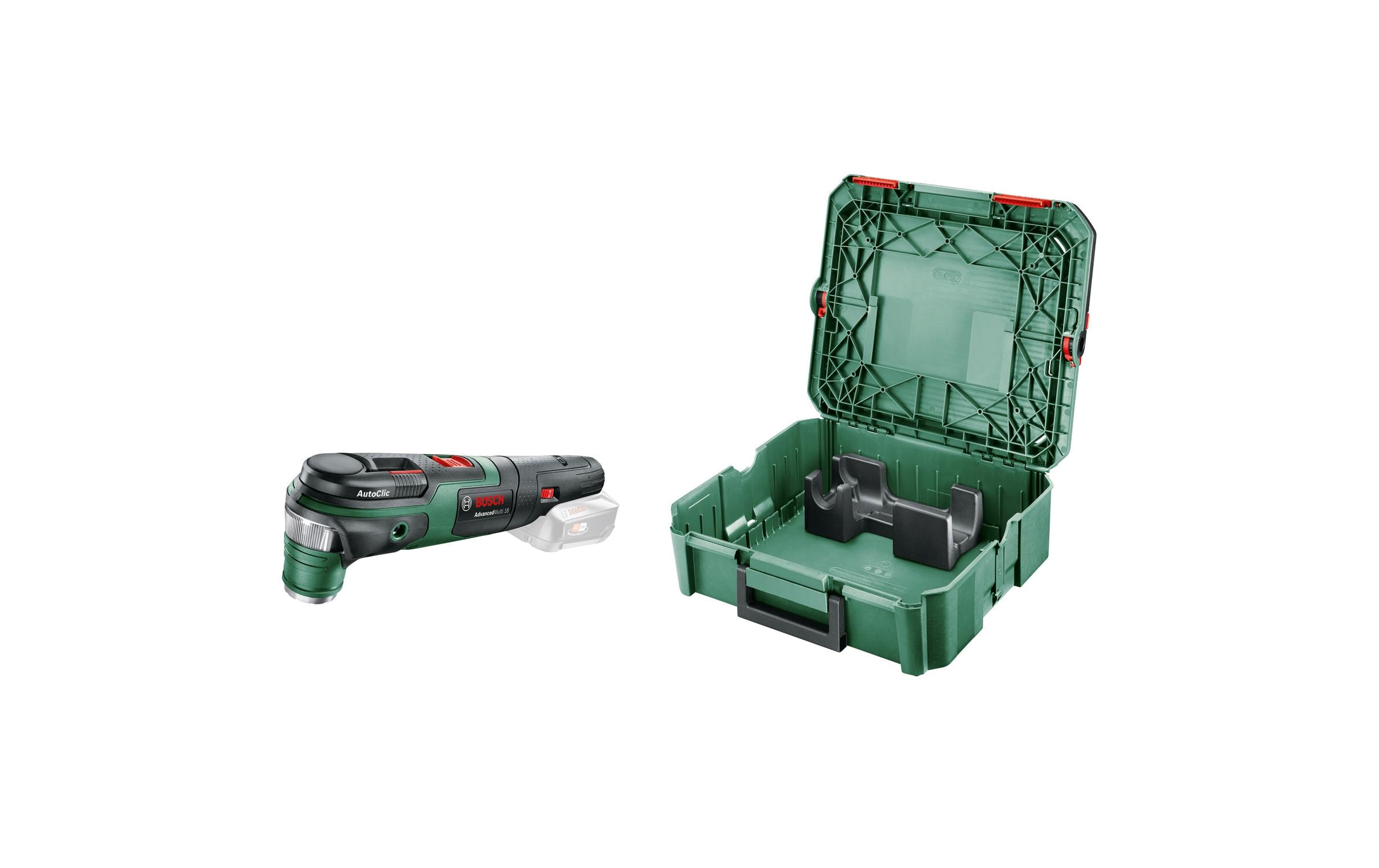 Bosch Multifunktionswerkzeug AdvancedMulti 18 Solo + Systembox