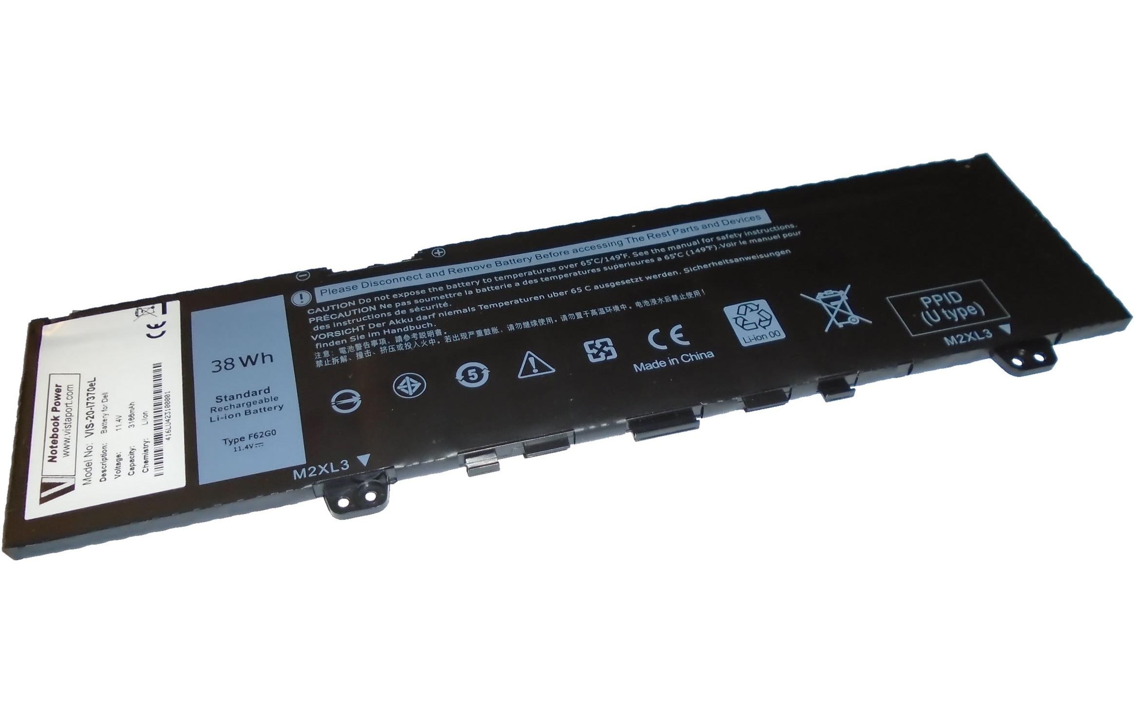 Vistaport Akku für DELL Inspiron 5370/7370/7373/7386 Vistaport Akku für DELL Inspiron 5370/7370/7373/7386