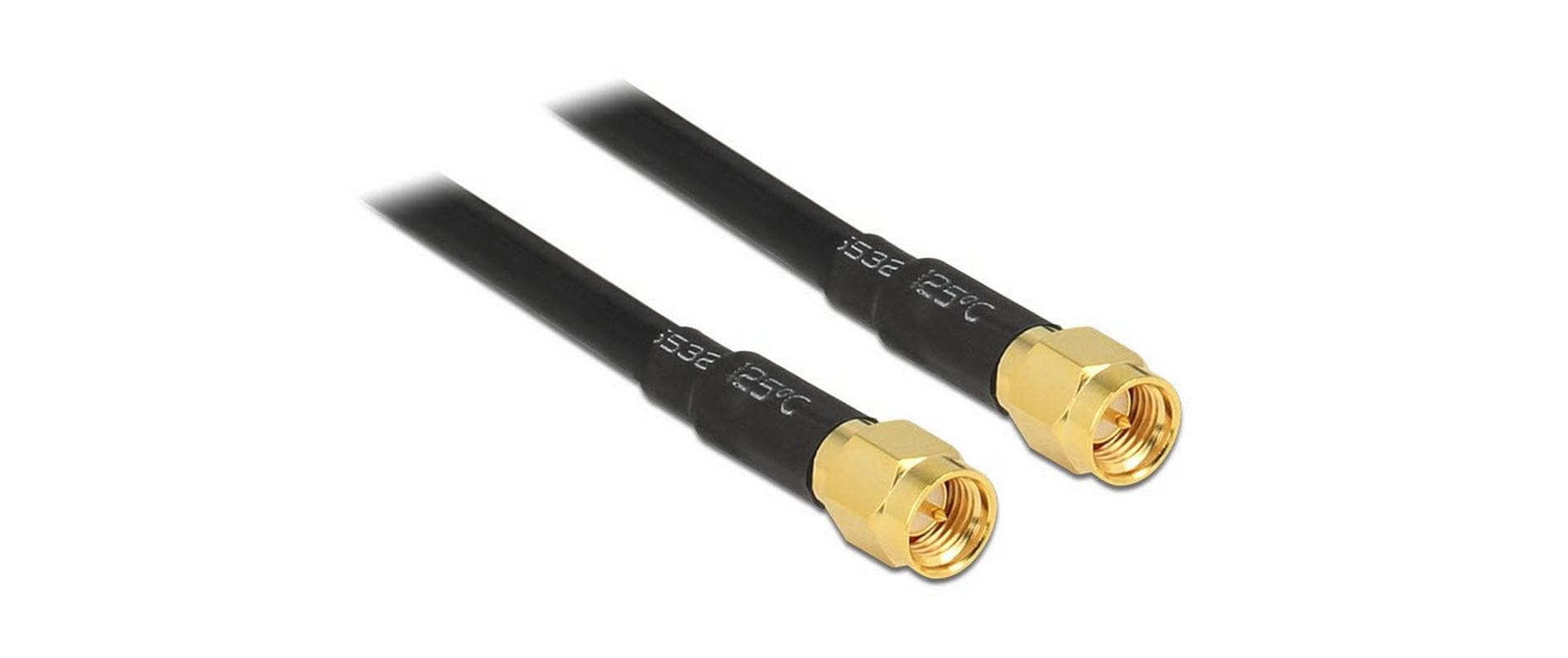 Delock Antennenkabel LMR195 SMA zu SMA, 5 m Delock Antennenkabel LMR195 SMA zu SMA, 5 m