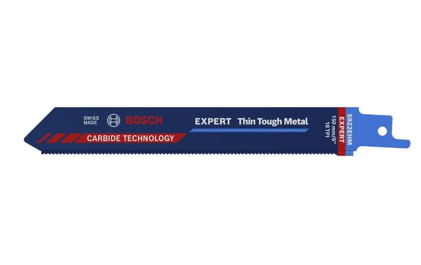 Bosch Professional Säbelsägeblatt EXPERT Thin Tough Metal S 922 EHM
