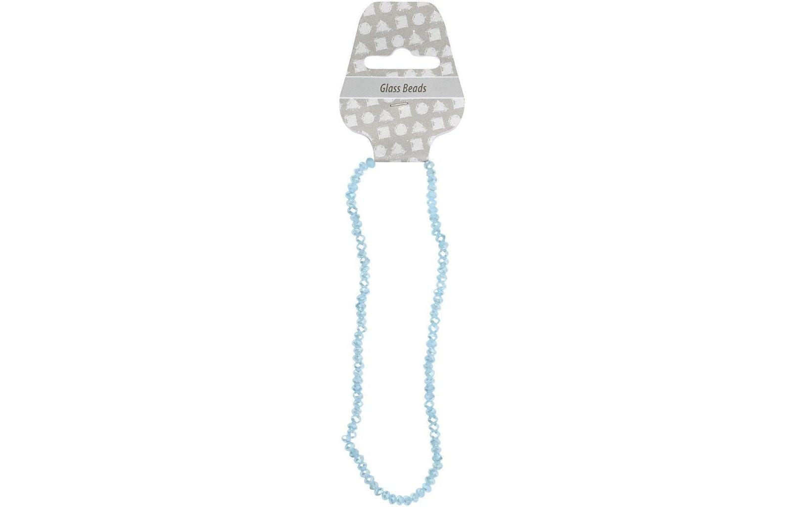 Creativ Company Glasschliffperlen 3 mm x 4 mm Hellblau Creativ Company Glasschliffperlen 3 mm x 4 mm Hellblau