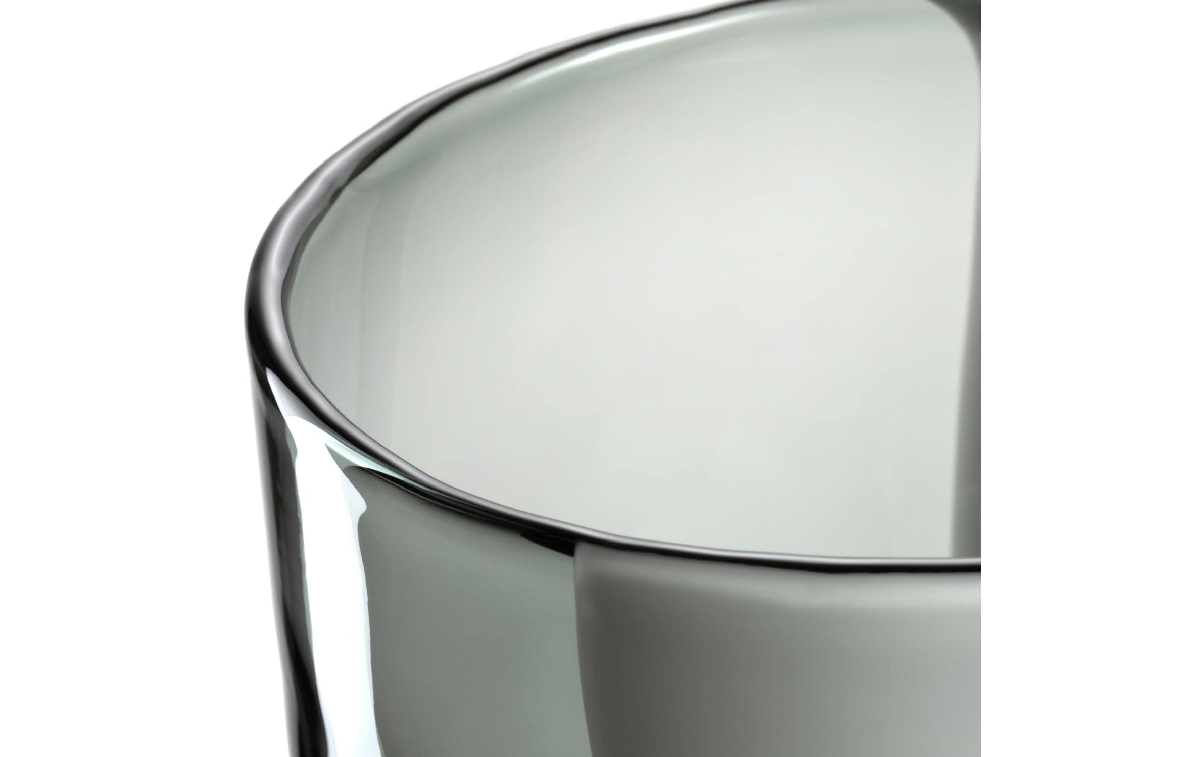 Leonardo Vase Banda Nera 26 cm, Schwarz