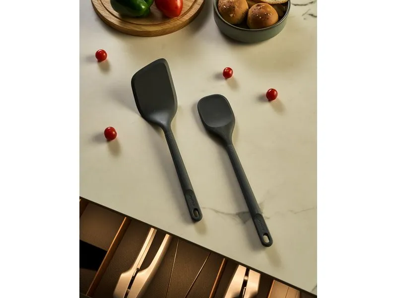 Zyliss Küchenutensilien 2-teilig Grau
