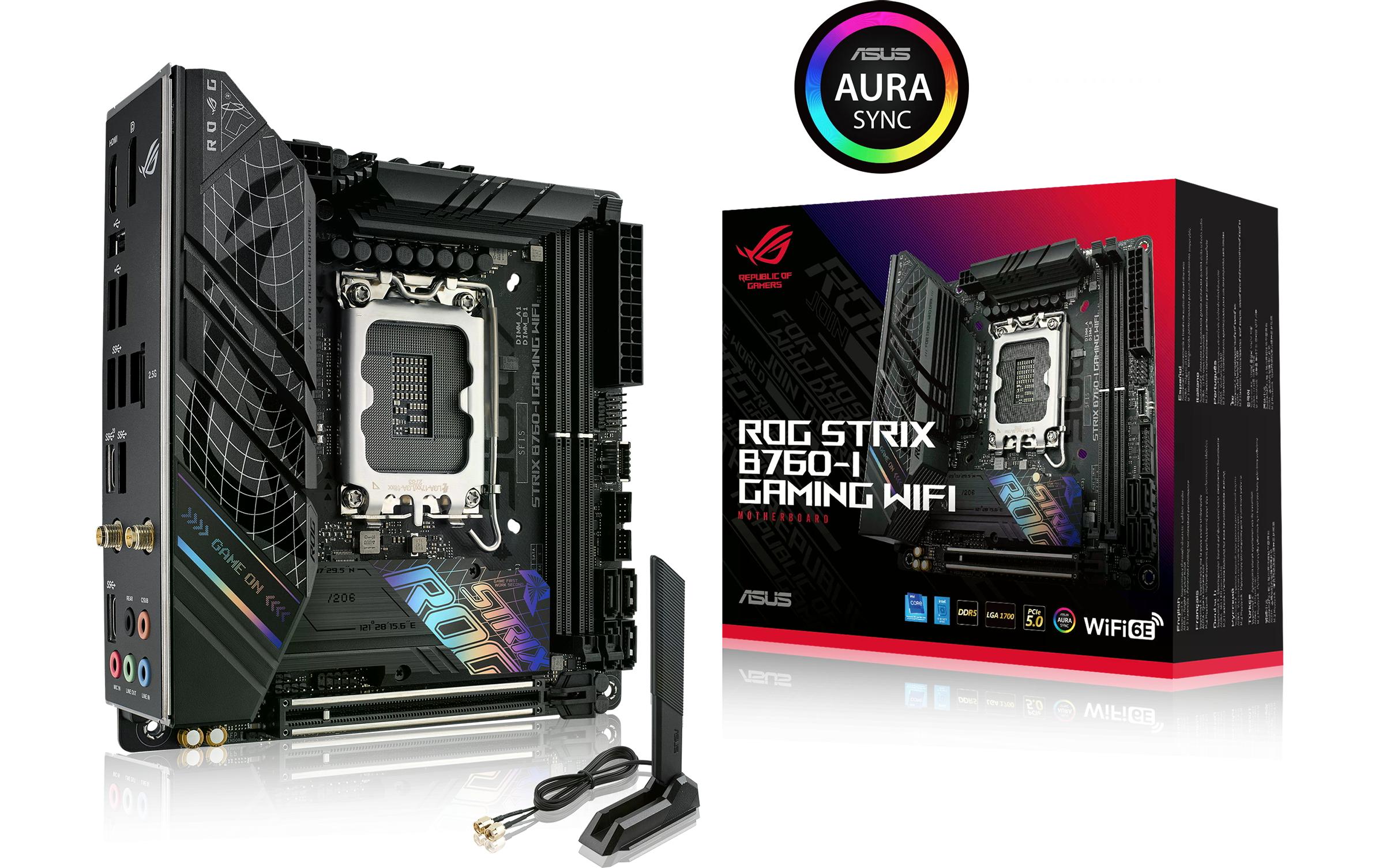 ASUS ROG Mainboard ROG STRIX B760-I GAMING WIFI