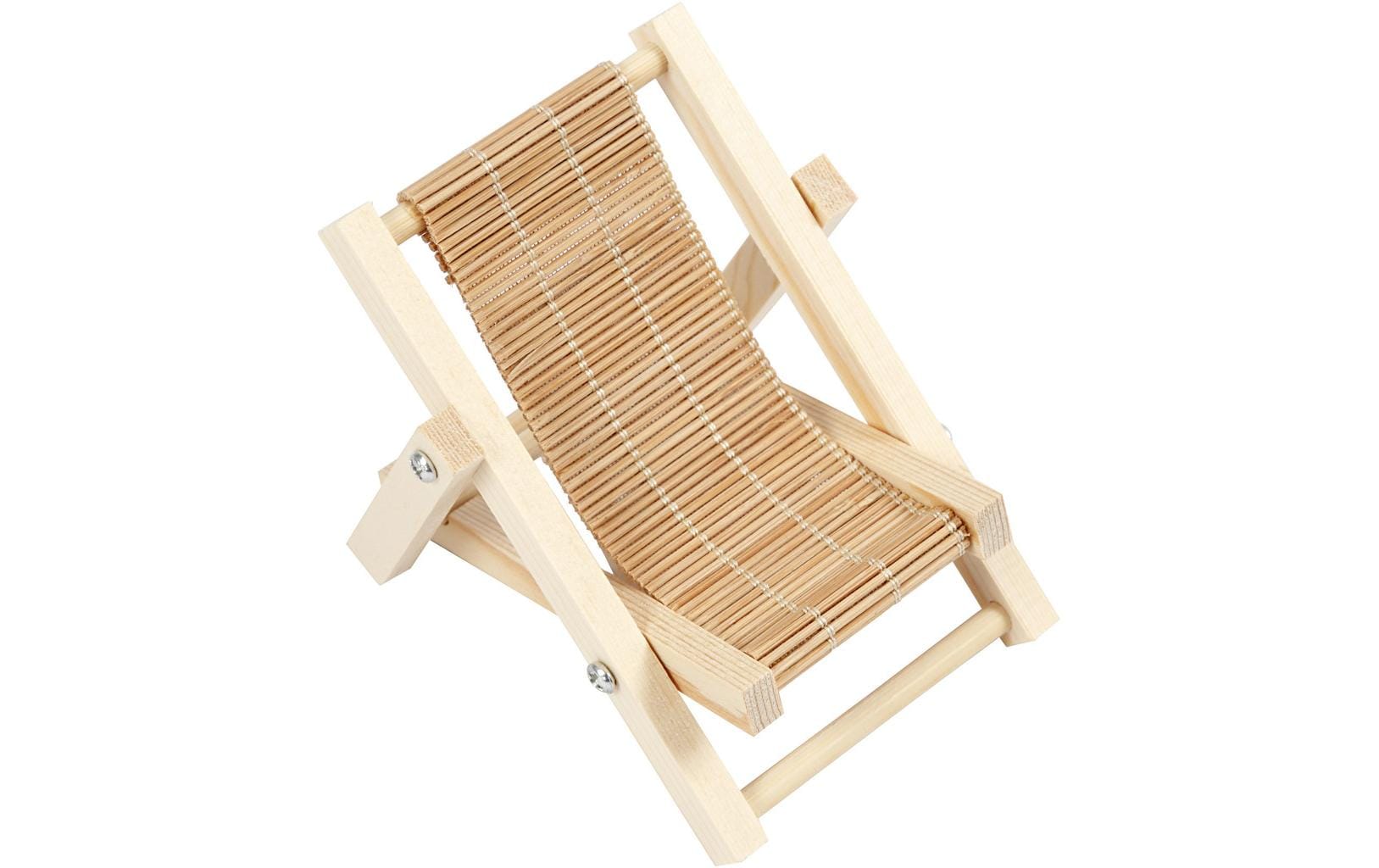 Creativ Company Mini-Möbel Liegestuhl 7.5 x 9.5 cm 1 Stück