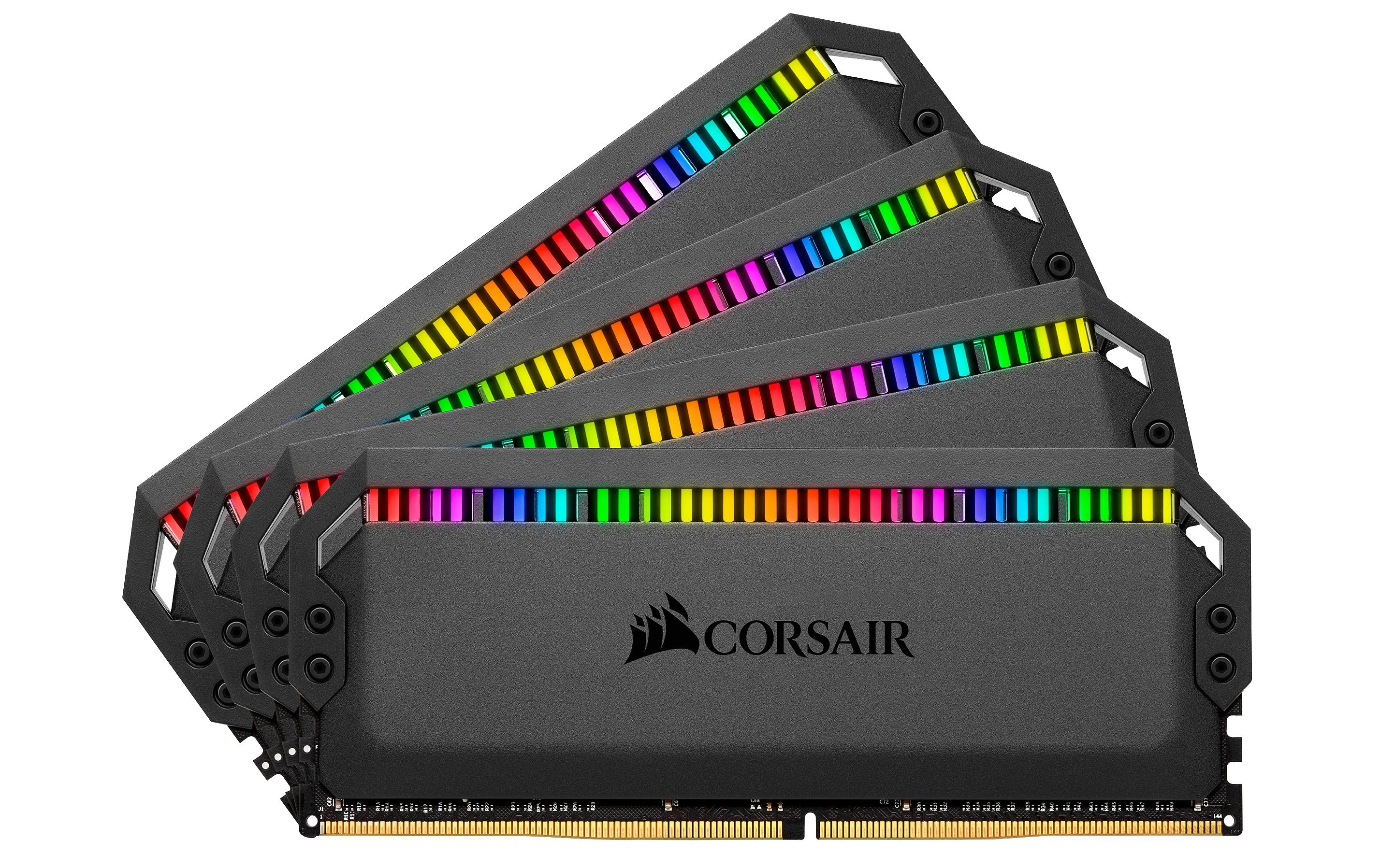 Corsair DDR4-RAM Dominator Platinum RGB 3600 MHz 4x 16 GB