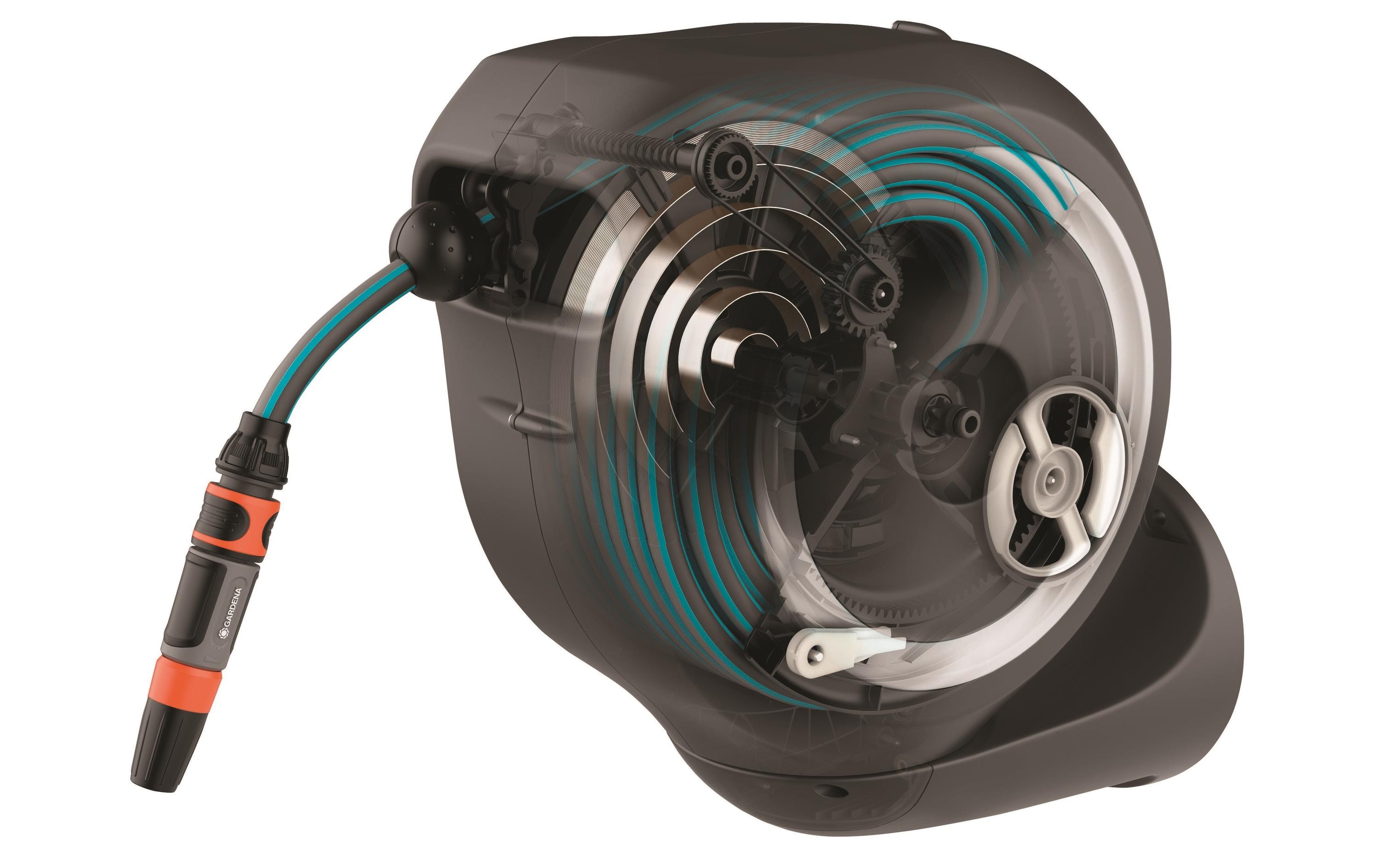 GARDENA Wand-Schlauchbox RollUp S 15 m