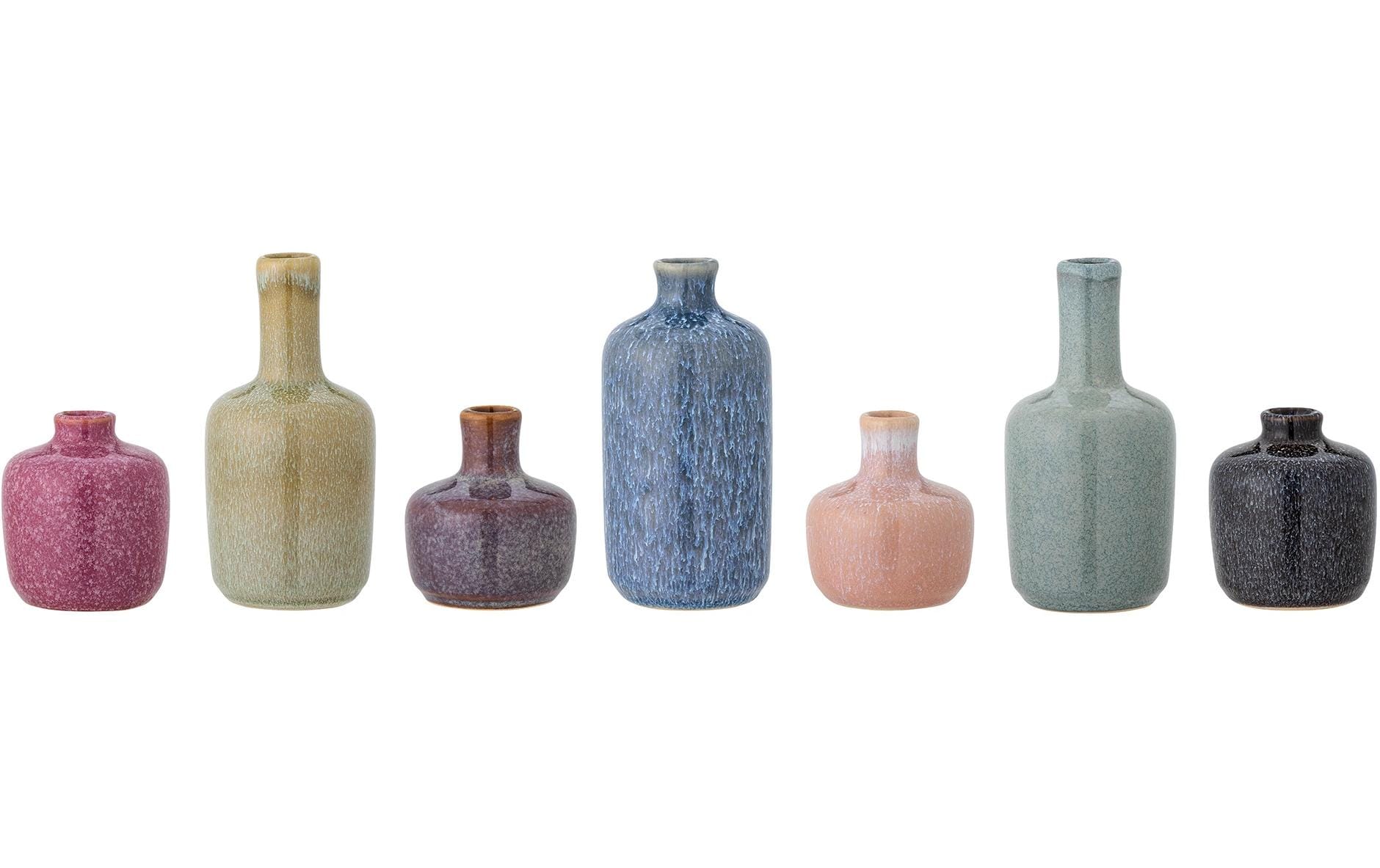 Bloomingville Vasen-Set Maien 14 cm, Mehrfarbig