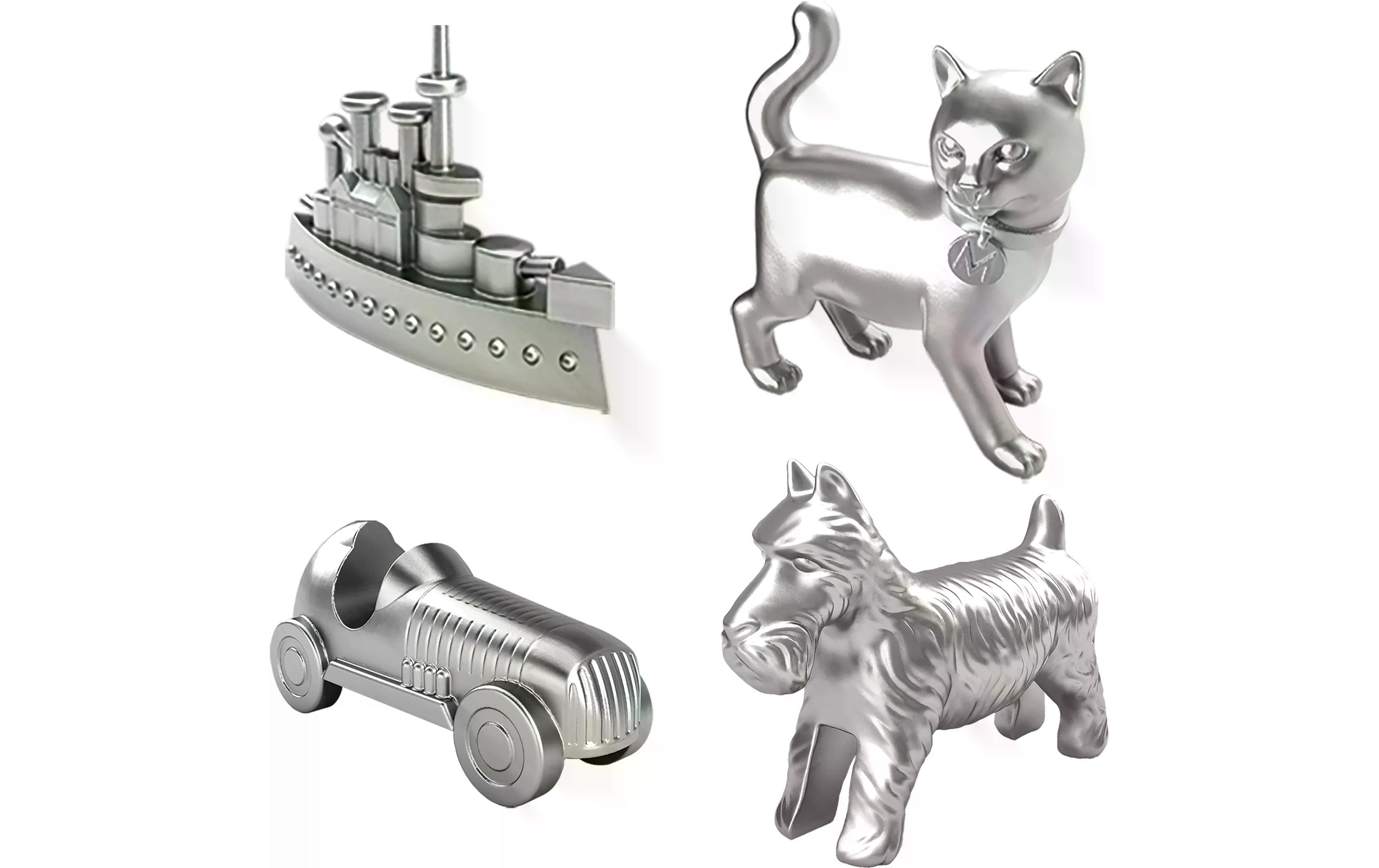 Hasbro Gaming Familienspiel Monopoly Kompakt -DE-