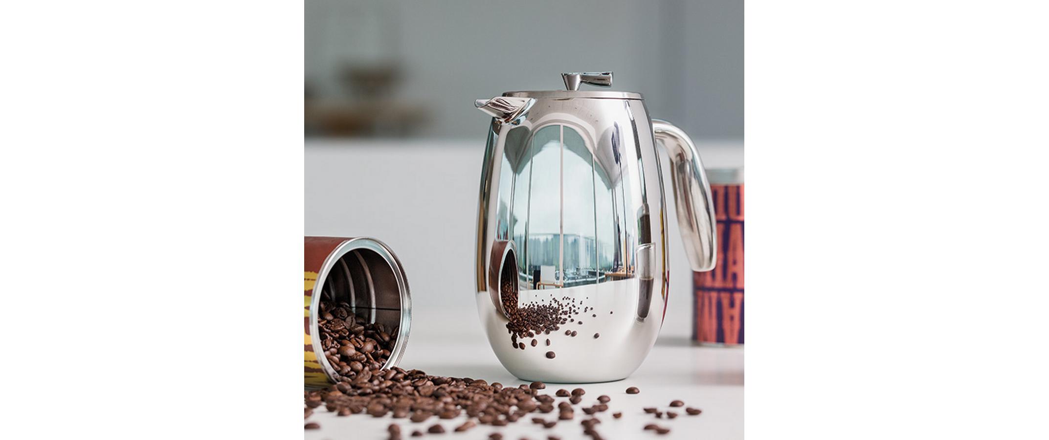 Bodum Kaffeebereiter Columbia Verchromt, 1 l Bodum Kaffeebereiter Columbia Verchromt, 1 l