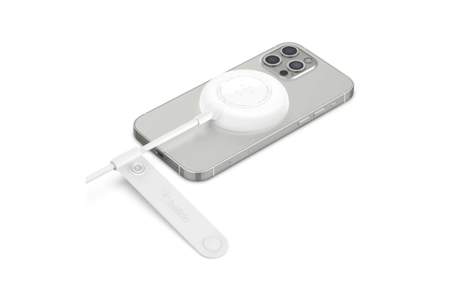 Belkin Wireless Charger Pad MagSafe for Apple devices Weiss Belkin Wireless Charger Pad MagSafe for Apple devices Weiss