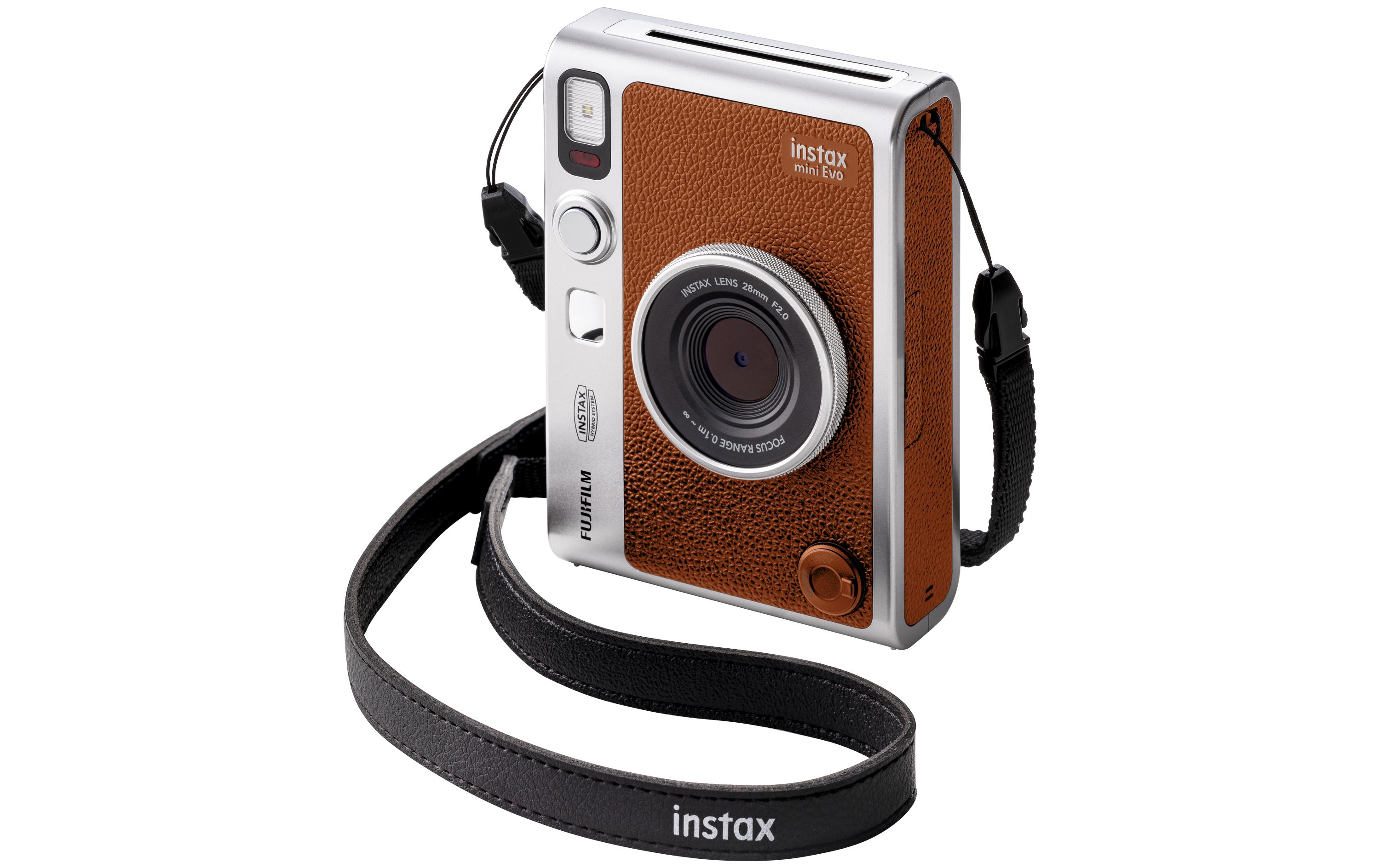 Fujifilm Fotokamera Instax Mini Evo Braun