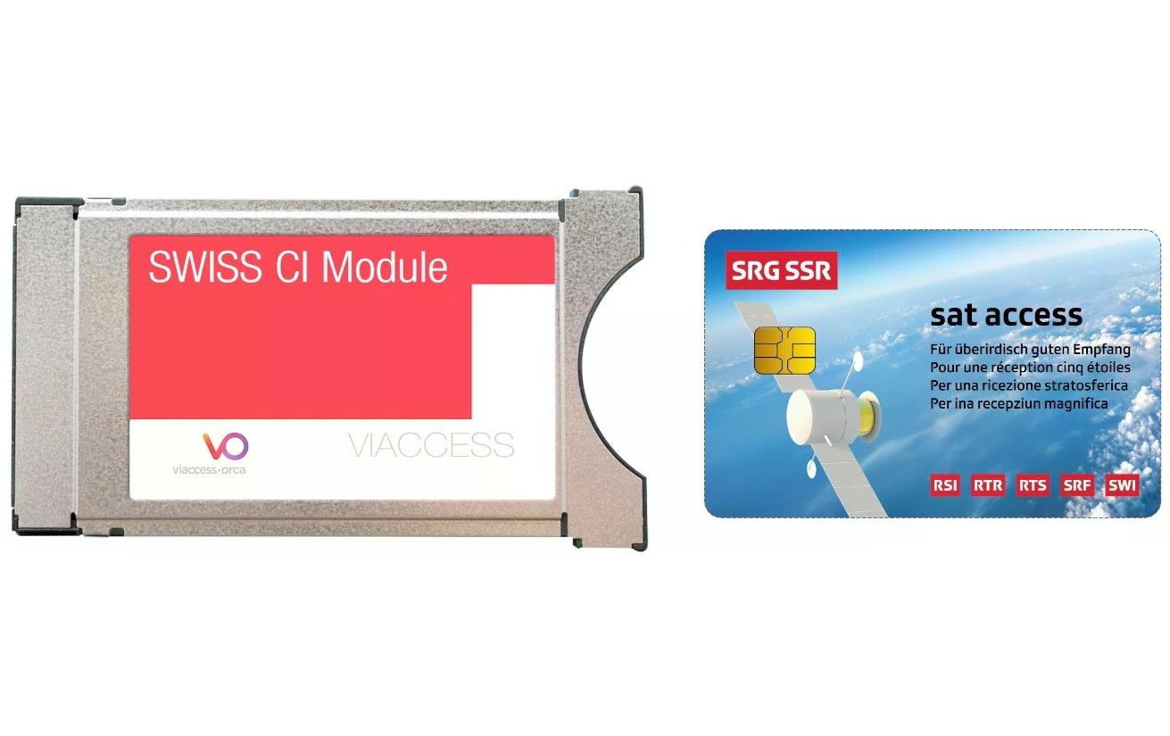 CE Swiss CI Module mit SRG SSR Karte CE Swiss CI Module mit SRG SSR Karte