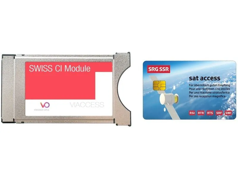 CE Swiss CI Module mit SRG SSR Karte CE Swiss CI Module mit SRG SSR Karte