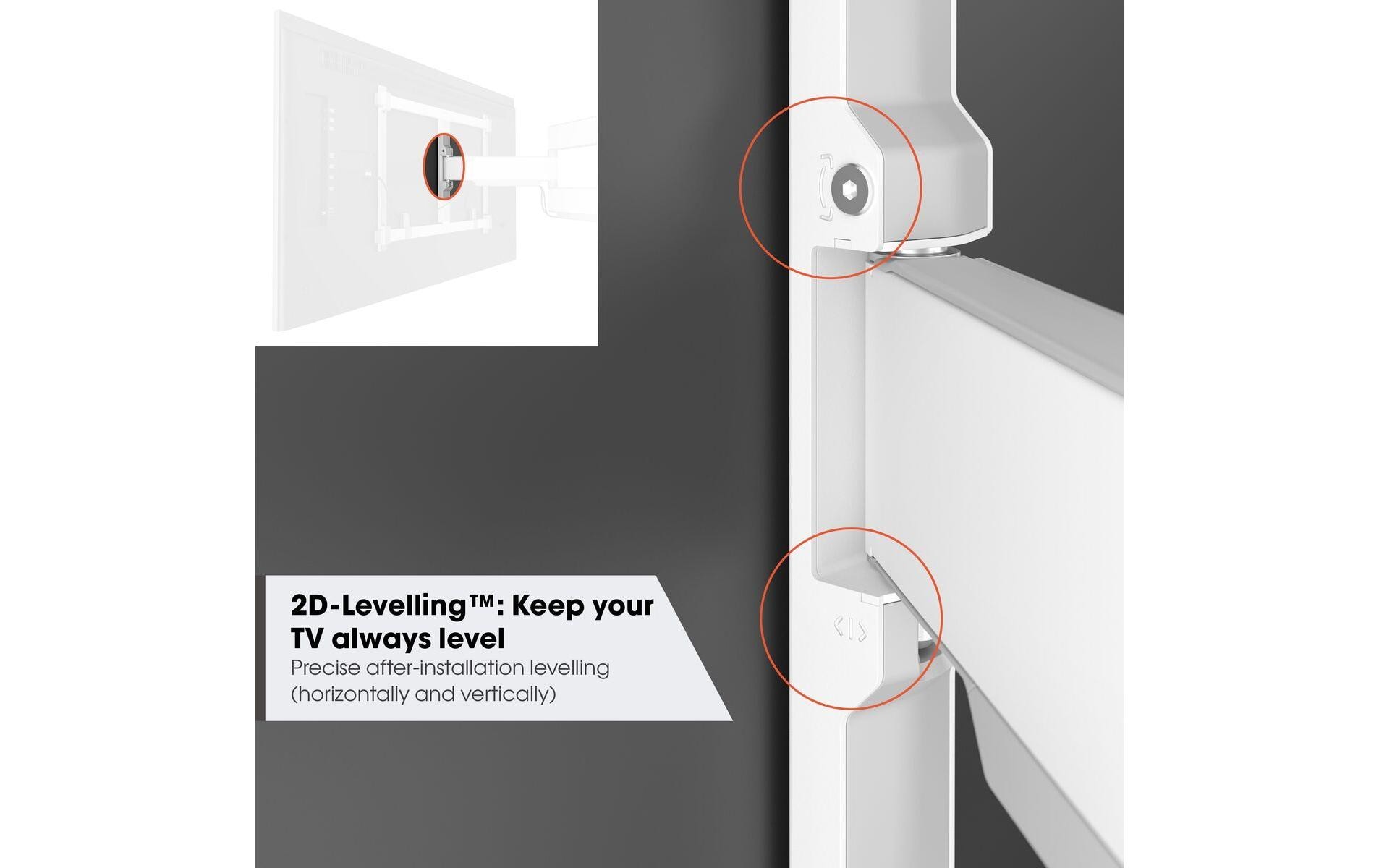 Vogel's Wandhalterung TVM 5445 - Weiss Vogel's Wandhalterung TVM 5445 - Weiss