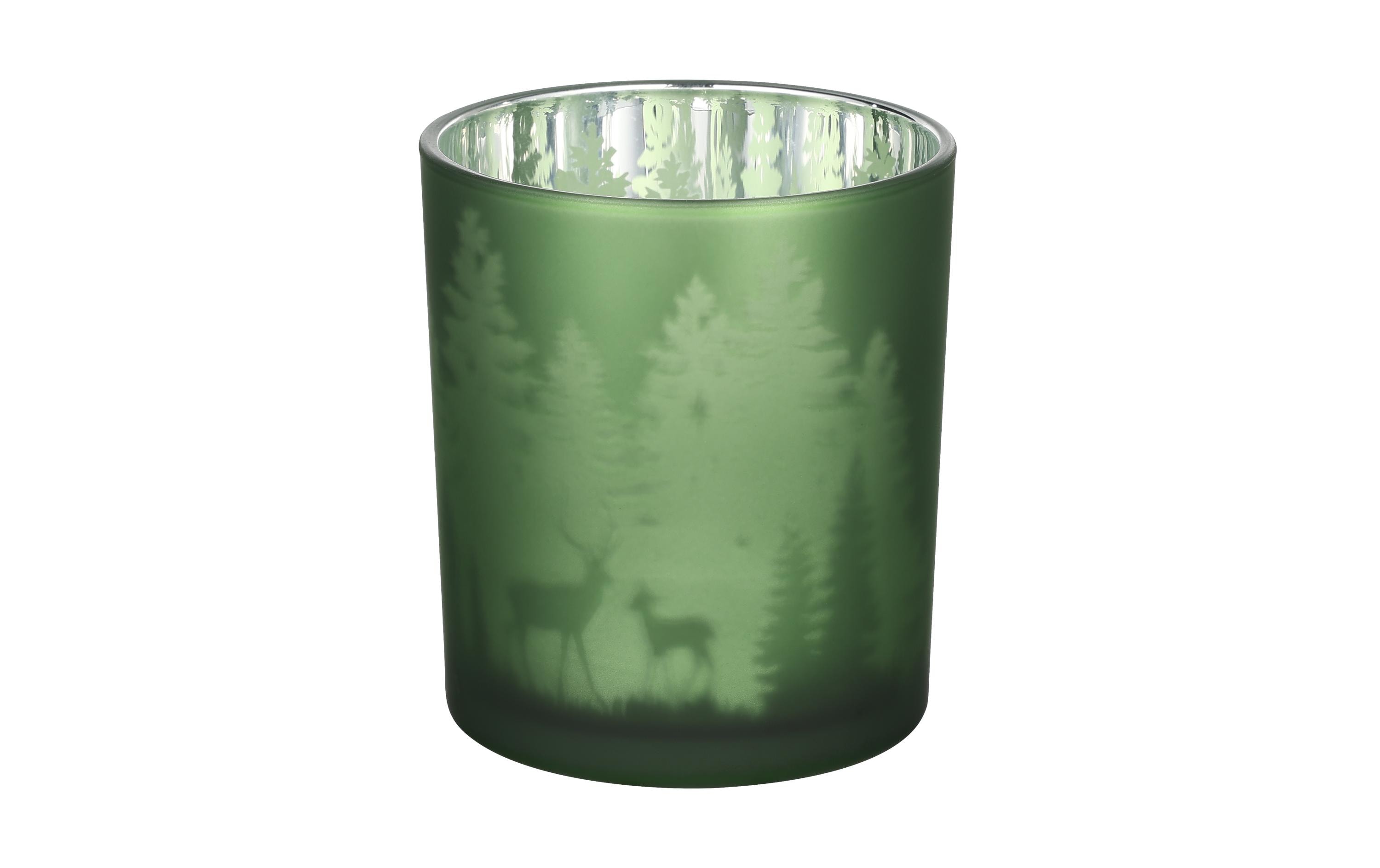 EGLO Winterlandschaft Lukut 10 cm Grün, Glas