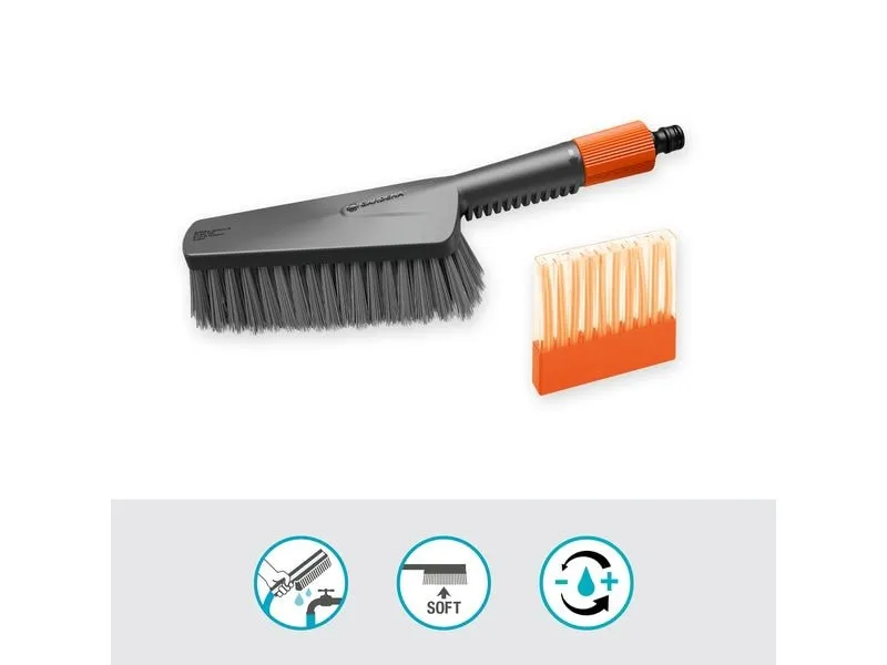GARDENA Cleansystem Wasch-Set mit Handbürste M soft GARDENA Cleansystem Wasch-Set mit Handbürste M soft