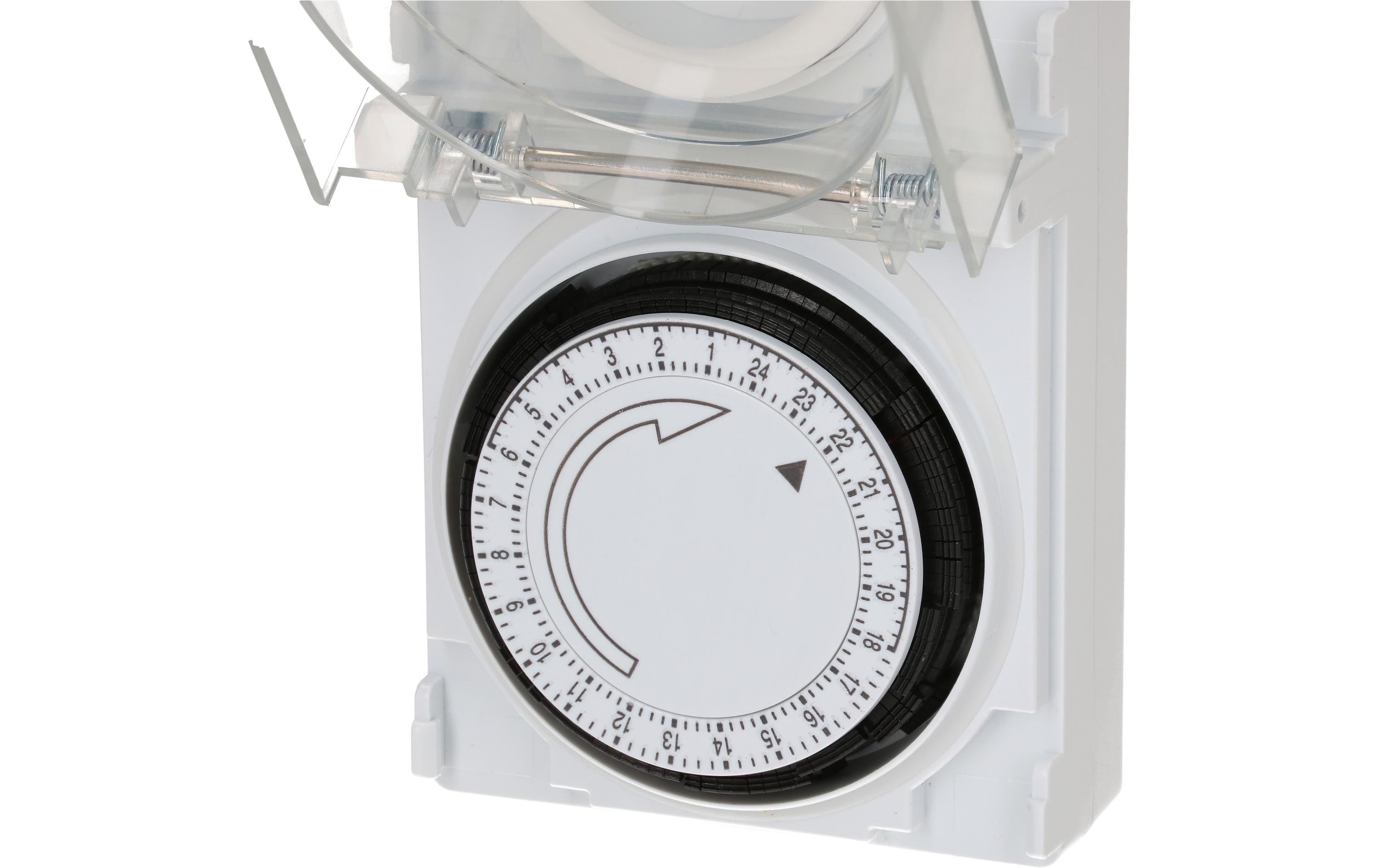 Max Hauri Zeitschaltuhr IP55 24 h Mechanisch