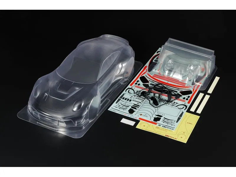 Tamiya Karosserie Porsche 911 GT3 R (992) Body Parts Set 1:10 Tamiya Karosserie Porsche 911 GT3 R (992) Body Parts Set 1:10