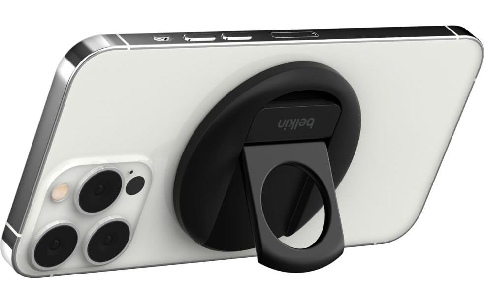 Belkin Halterung iPhone Mount mit MagSafe für Mac Notebooks Schwarz Belkin Halterung iPhone Mount mit MagSafe für Mac Notebooks Schwarz
