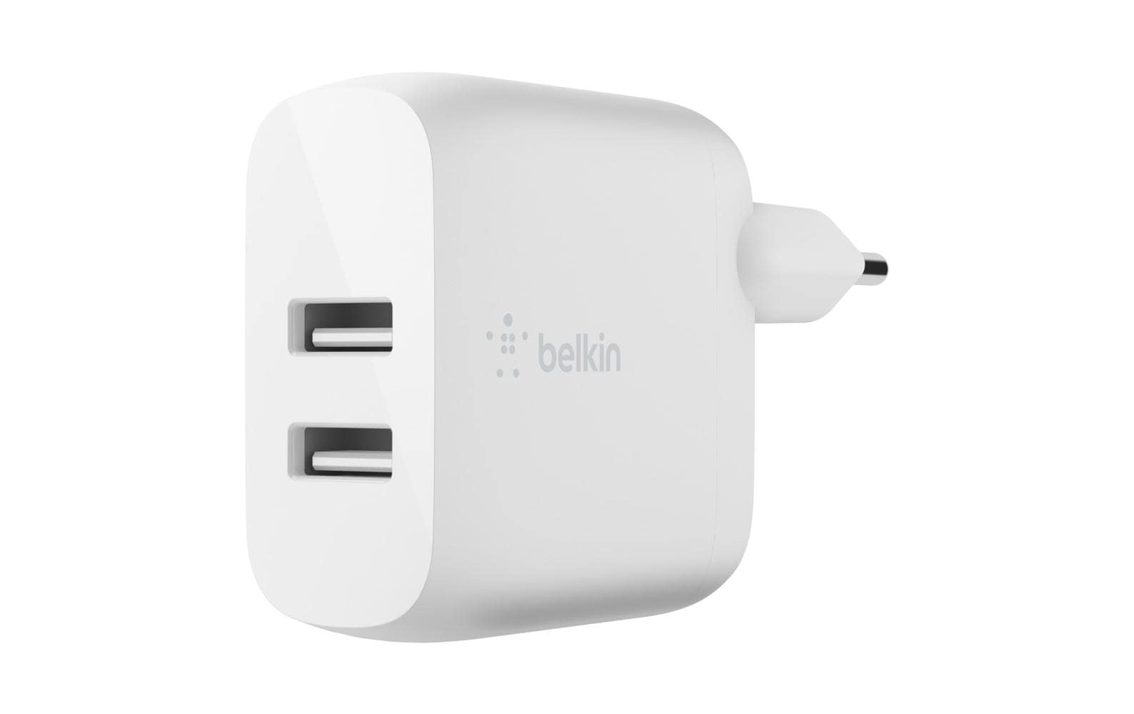 Belkin USB-Wandladegerät Boost Charge 2-Port USB-A 24W Belkin USB-Wandladegerät Boost Charge 2-Port USB-A 24W