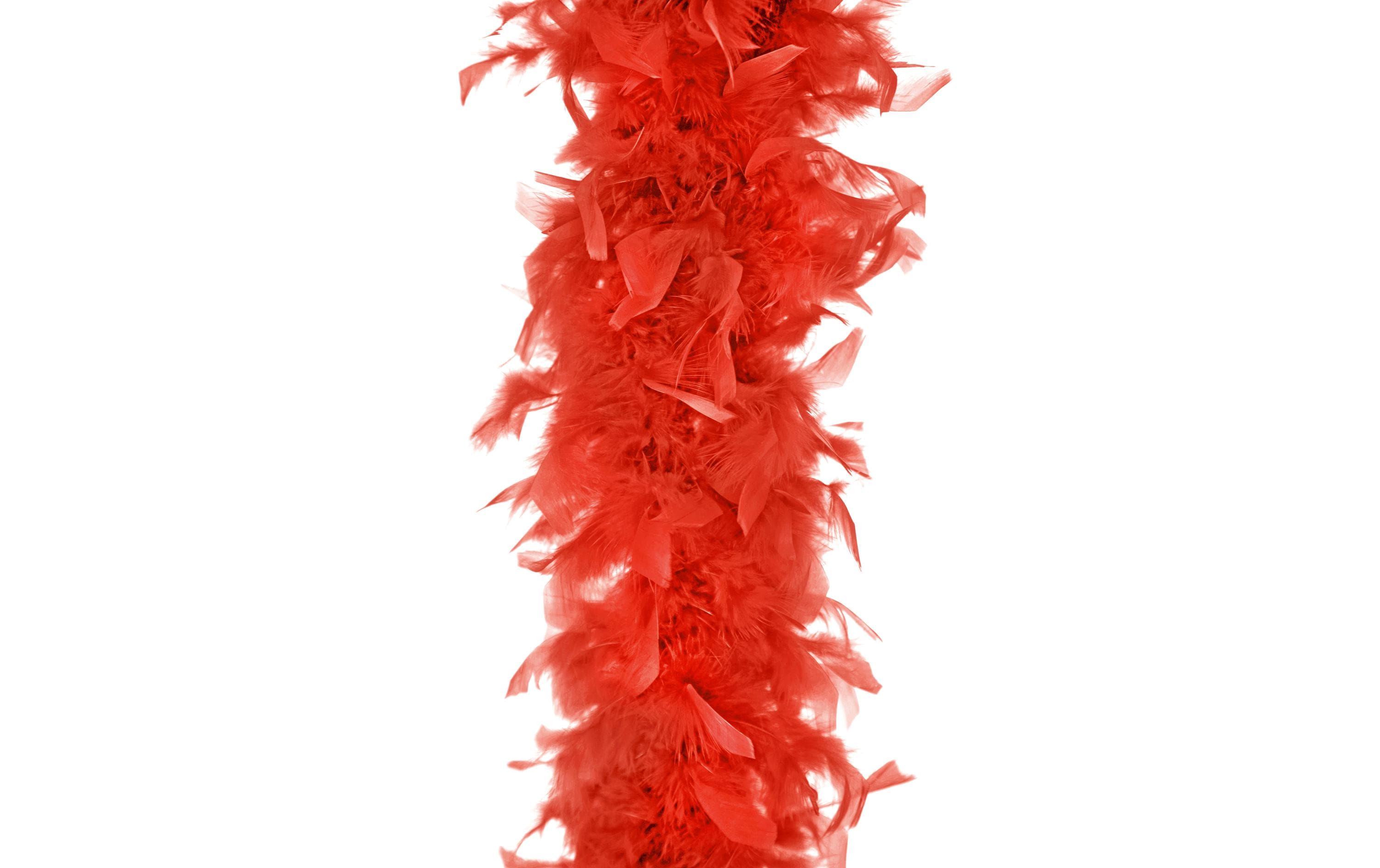 Partydeco Partyaccessoire Boa Rot