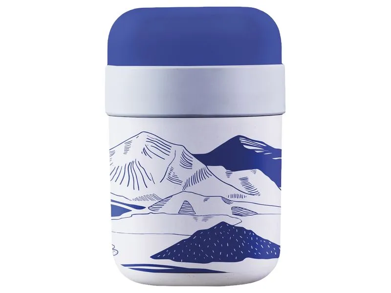 BioLoco Lunchpot Light elevation Blau/Weiss BioLoco Lunchpot Light elevation Blau/Weiss