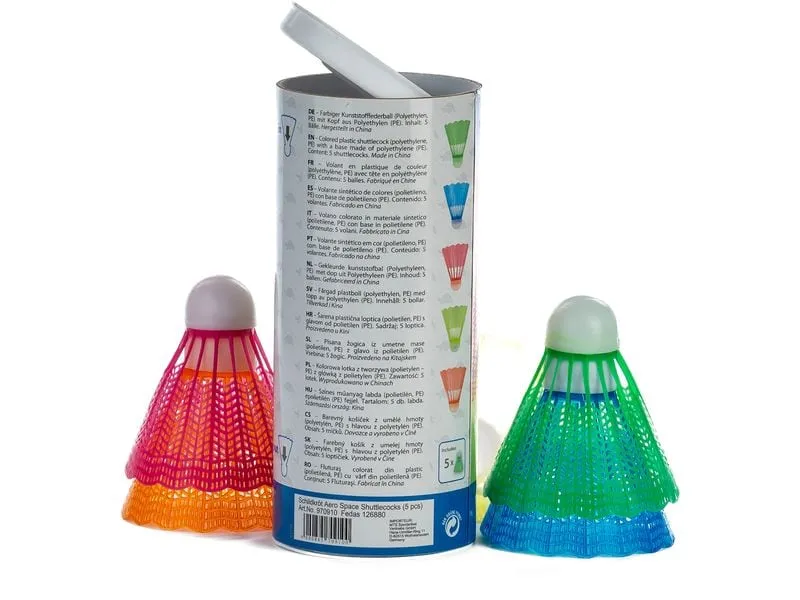 Schildkröt Funsports Schildkröt Badminton Aero Space 5er-Dose Schildkröt Funsports Schildkröt Badminton Aero Space 5er-Dose
