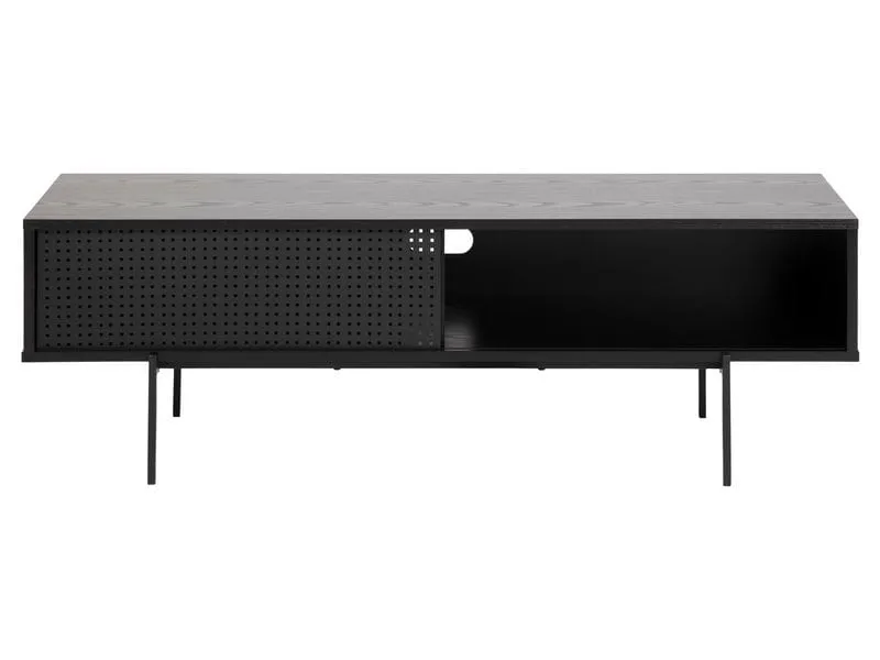 AC Design TV-Möbel Angus 140 x 40 x 44.5 cm, Schwarz