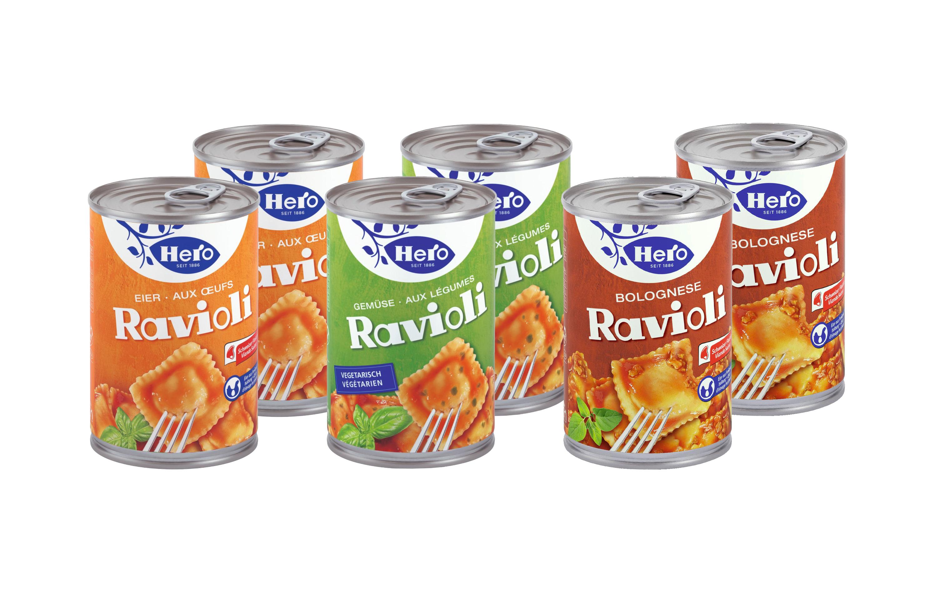 Hero Dose Ravioli Hit-Set 6 x 430 g Hero Dose Ravioli Hit-Set 6 x 430 g