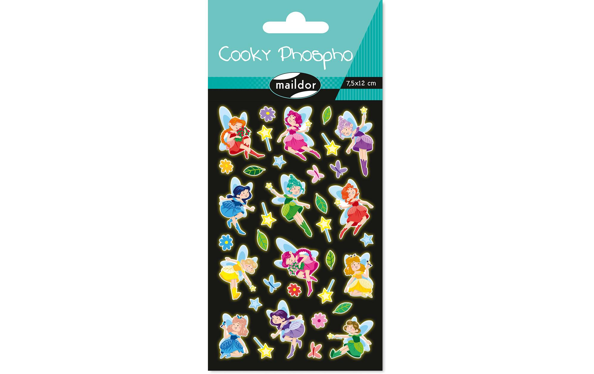 Clairefontaine Motivsticker Phospho Feen