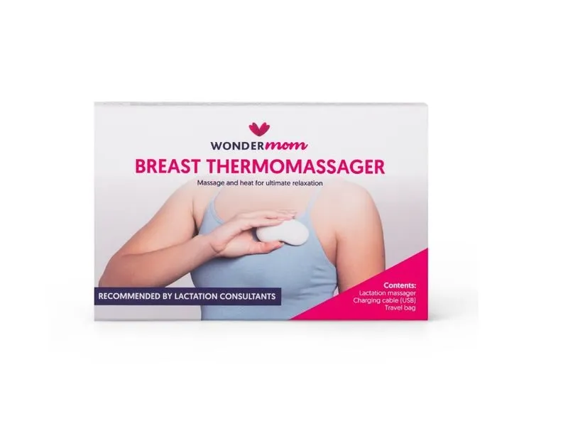 WonderMom Brust Thermomassierer mit Wärmefunktion WonderMom Brust Thermomassierer mit Wärmefunktion