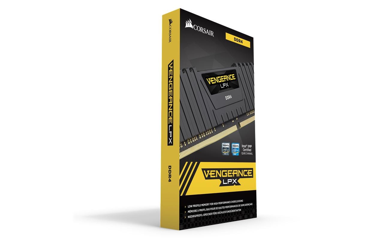 Corsair DDR4-RAM Vengeance LPX Black 2133 MHz 2x 16 GB