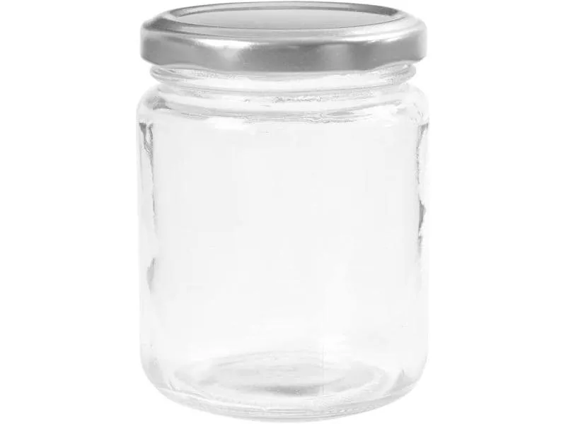 Creativ Company Glas mit Deckel 240 ml 12 Stück Creativ Company Glas mit Deckel 240 ml 12 Stück