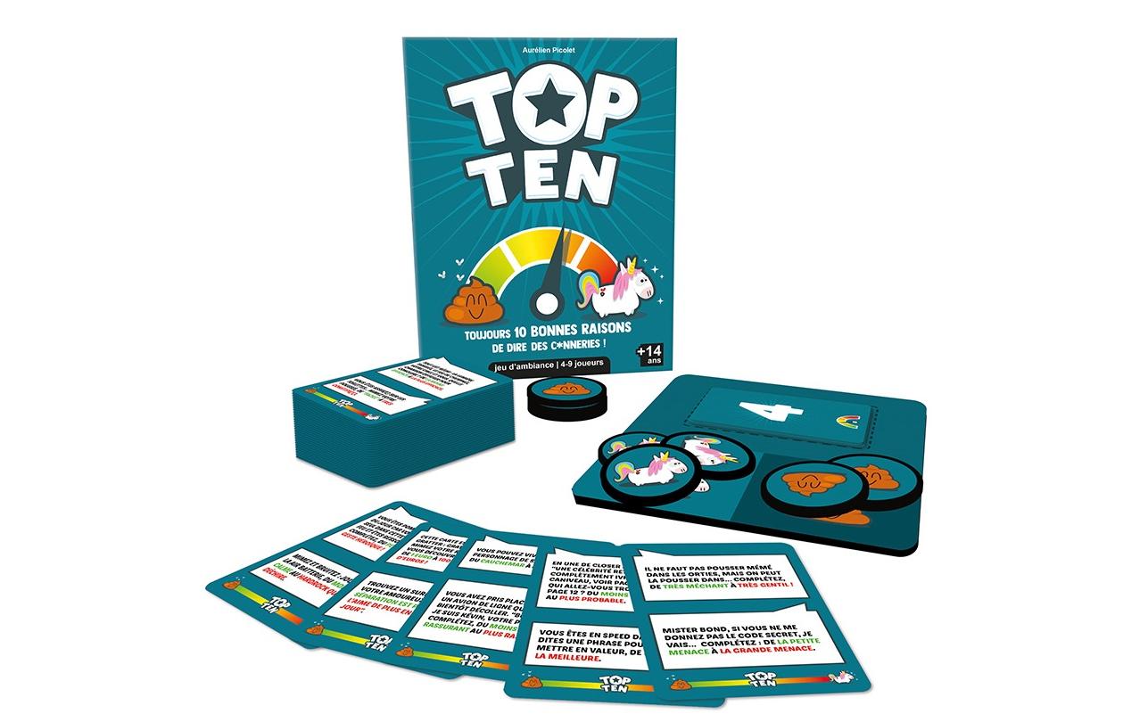 Asmodée Partyspiel Top Ten