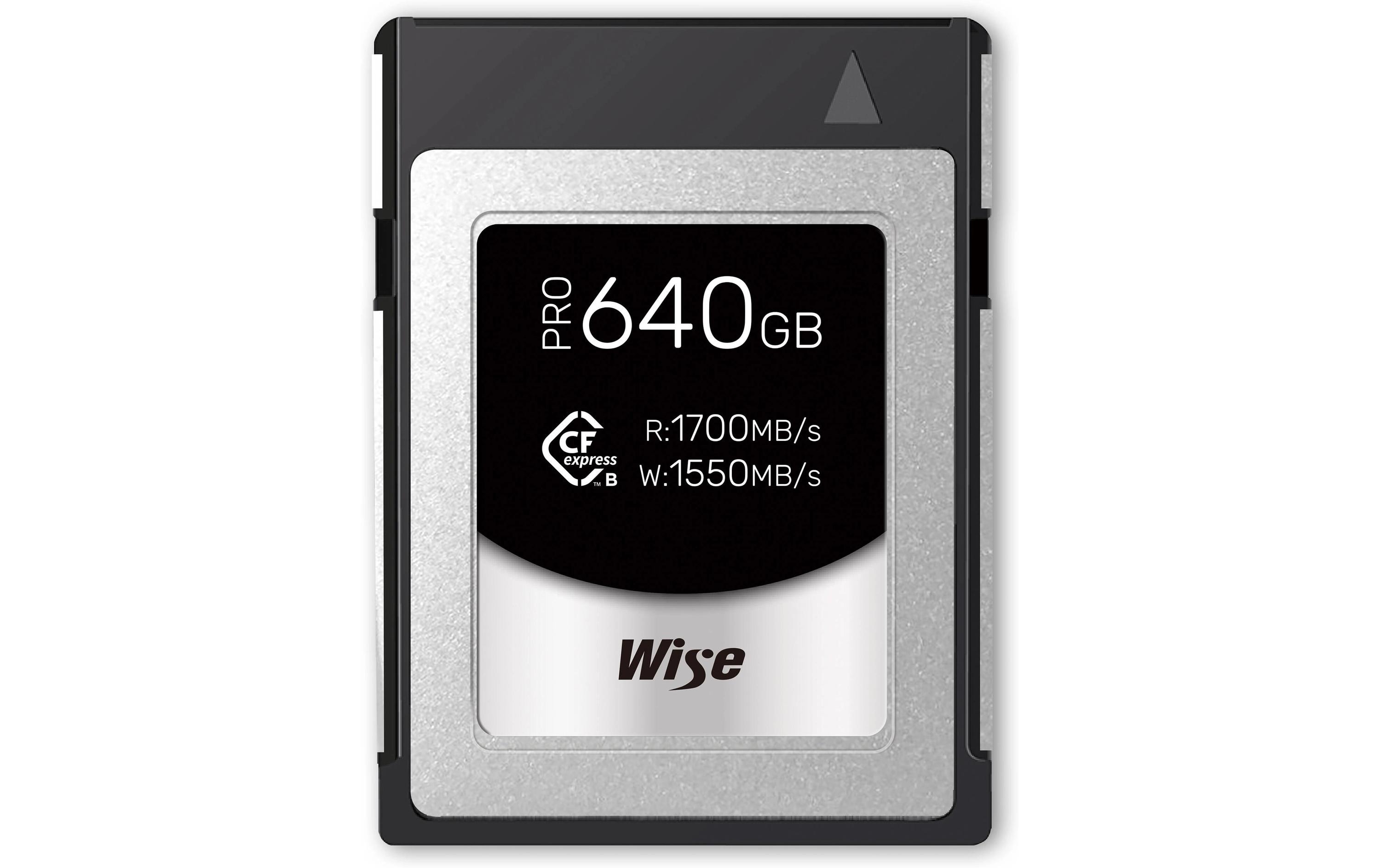 Wise CFexpress-Karte Type B PRO Red Edition 640 GB