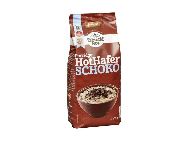 Bauck Mühle Müesli Bio Demeter Hot Hafer Schoko glutenfrei 400 g Bauck Mühle Müesli Bio Demeter Hot Hafer Schoko glutenfrei 400 g