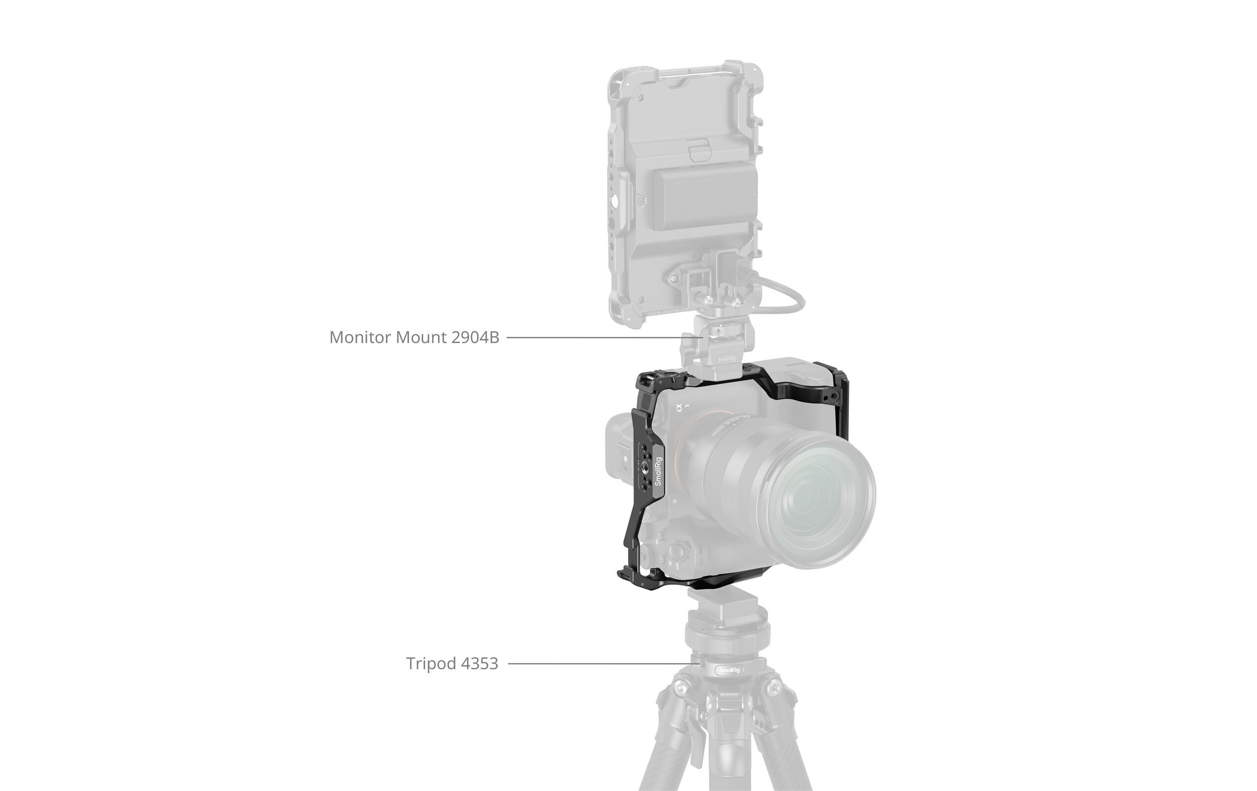 Smallrig 5908 Kamerakäfig für Alpha 1 II und Alpha 9 III
