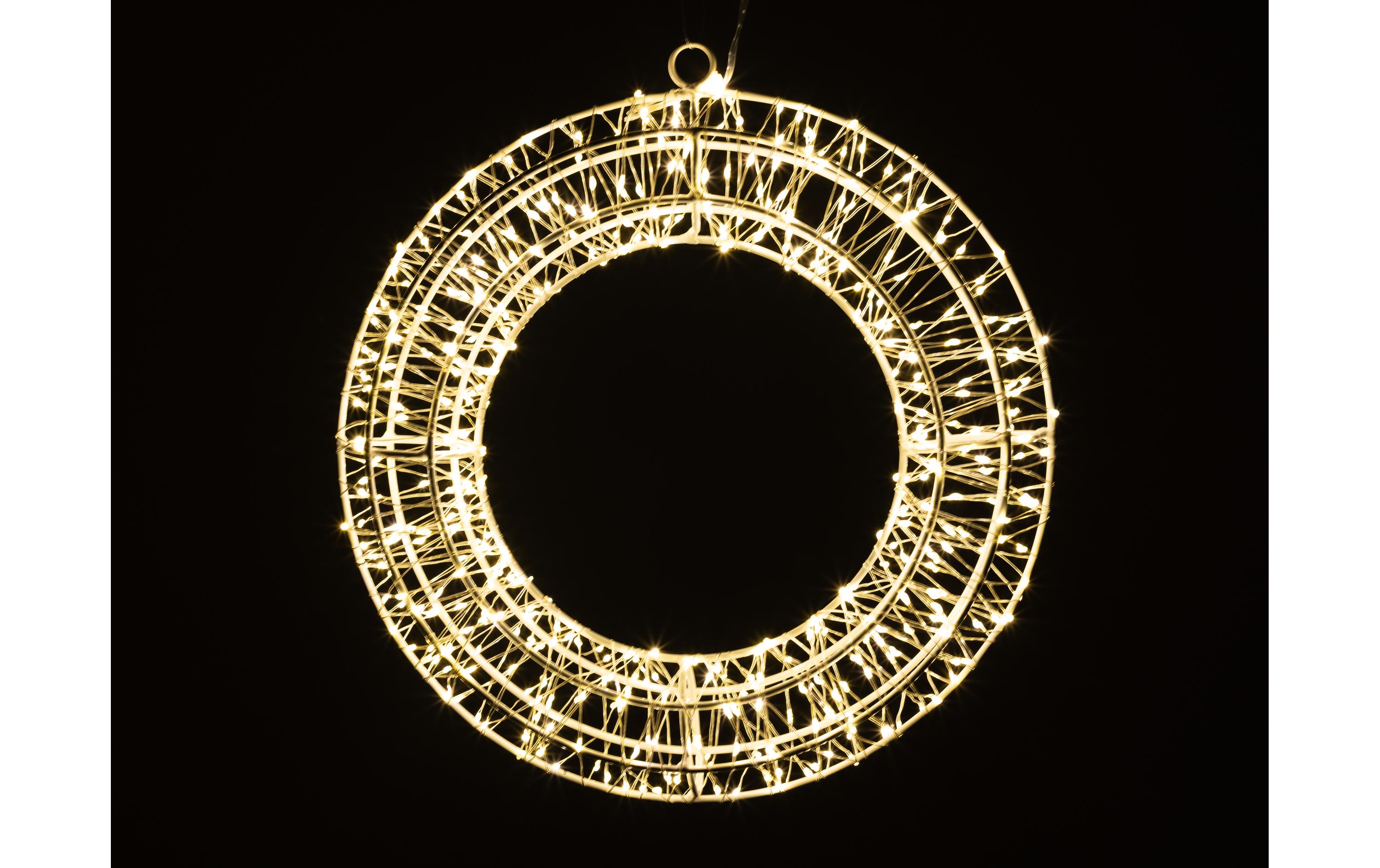 COCON LED-Ring 3D, Metall, Ø 30 cm