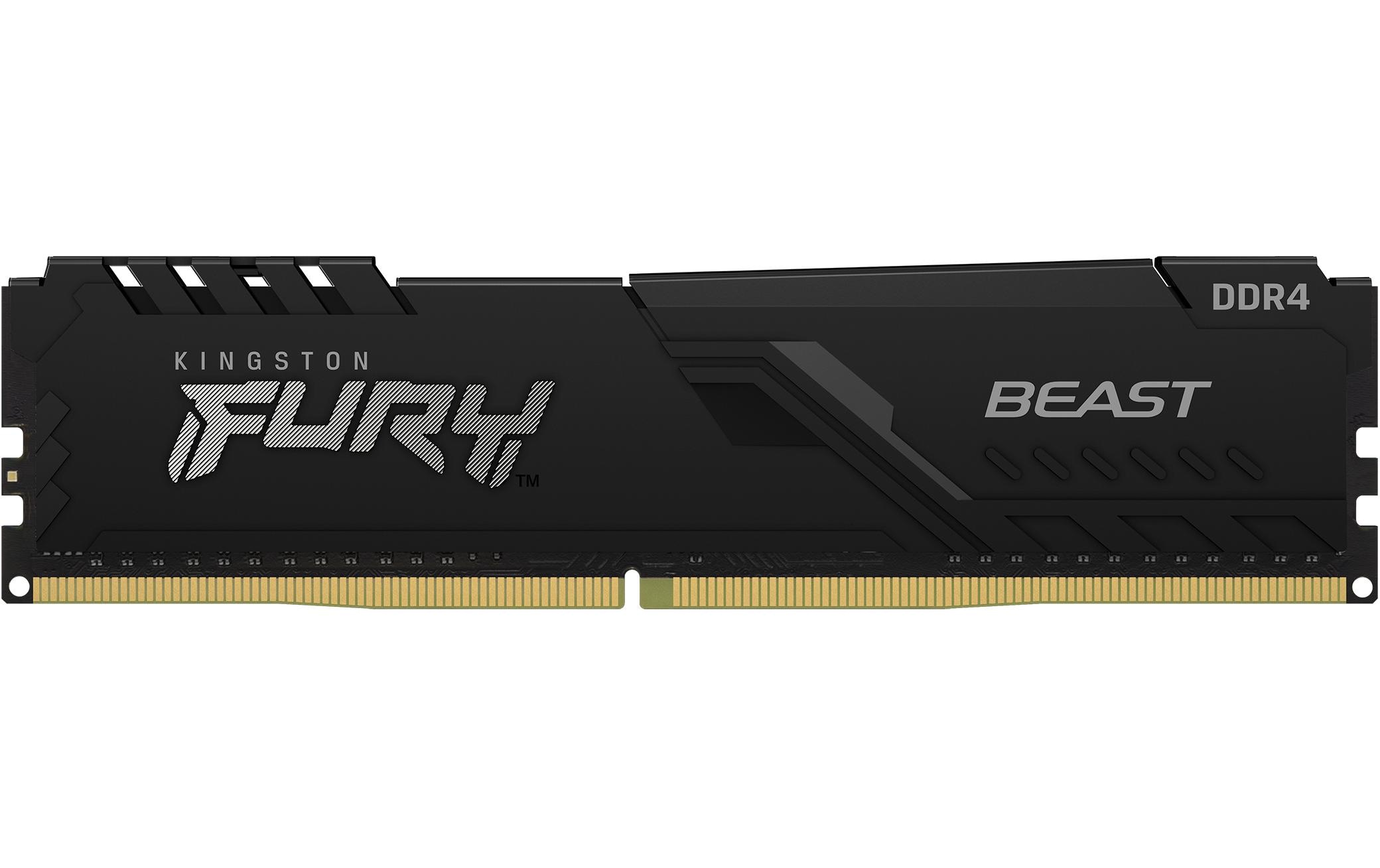 Kingston DDR4-RAM FURY Beast 3200 MHz 4x 32 GB