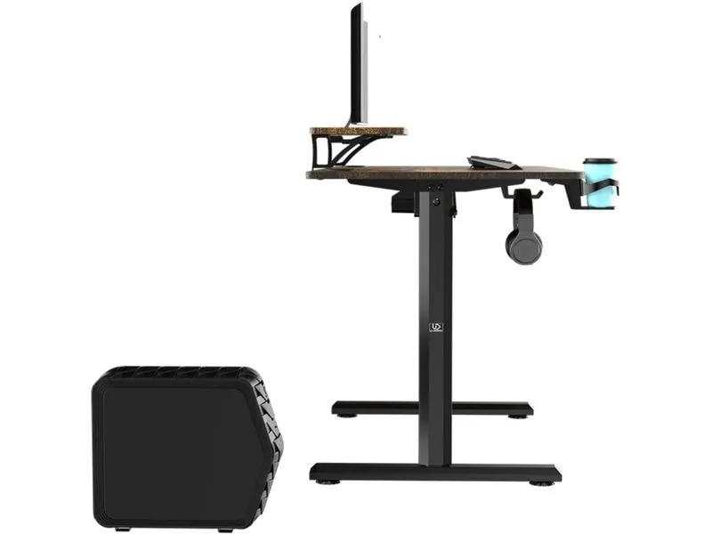 Ultradesk Gaming Tisch Higlander Braun