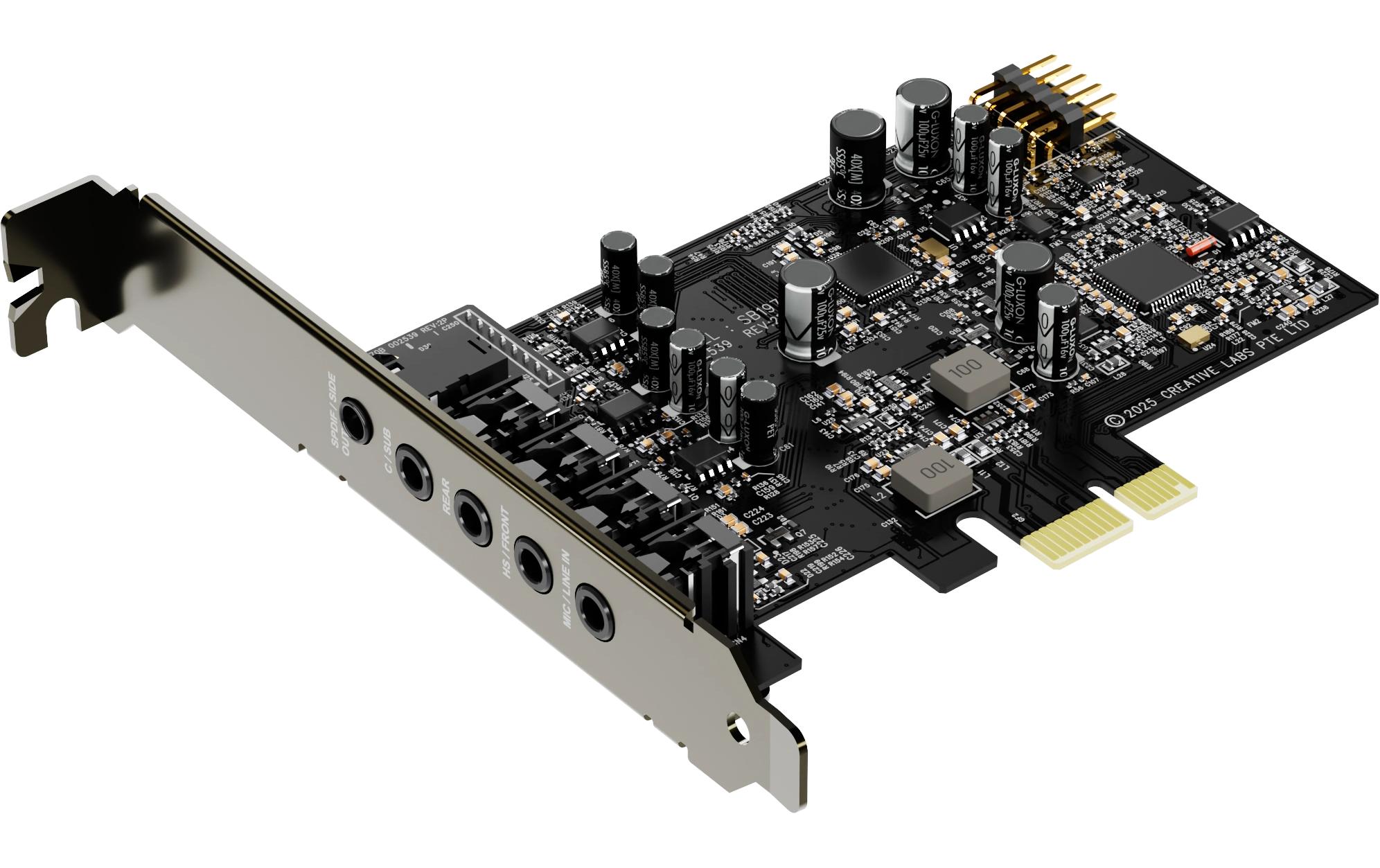 CREATIVE Soundkarte Sound Blaster Audigy FX PCI-Express CREATIVE Soundkarte Sound Blaster Audigy FX PCI-Express