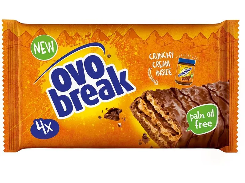 Ovomaltine Schokoladenriegel Ovo Break Waffelriegel 156 g Ovomaltine Schokoladenriegel Ovo Break Waffelriegel 156 g