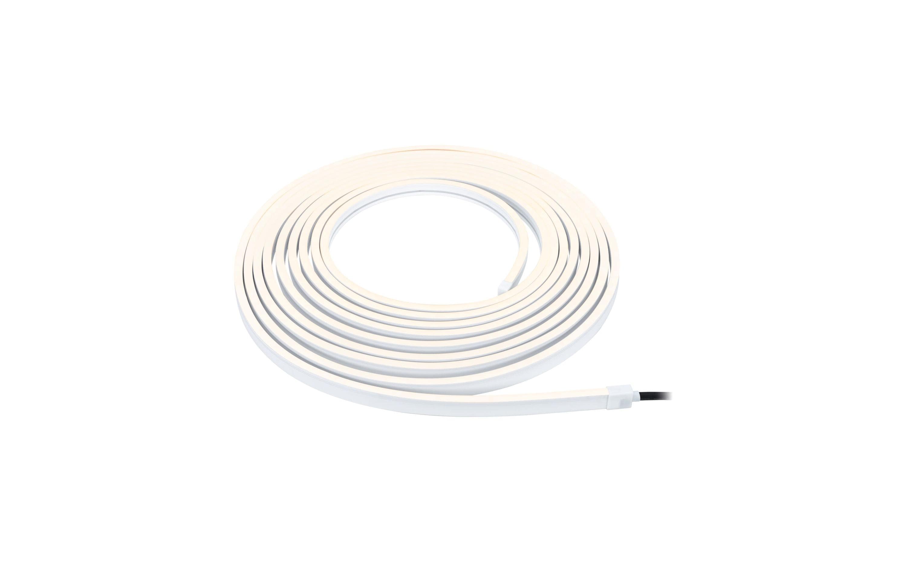 Paulmann LED-Stripe Smart Home Plug & Shine Smooth, RGB, 10m, Weiss